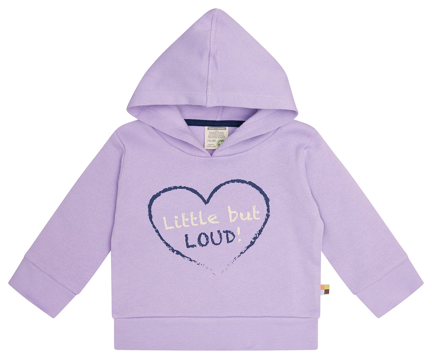 loud-proud-classics-hoodie-druckmotiv-hoodie-blonde-98-104-sweat image 4