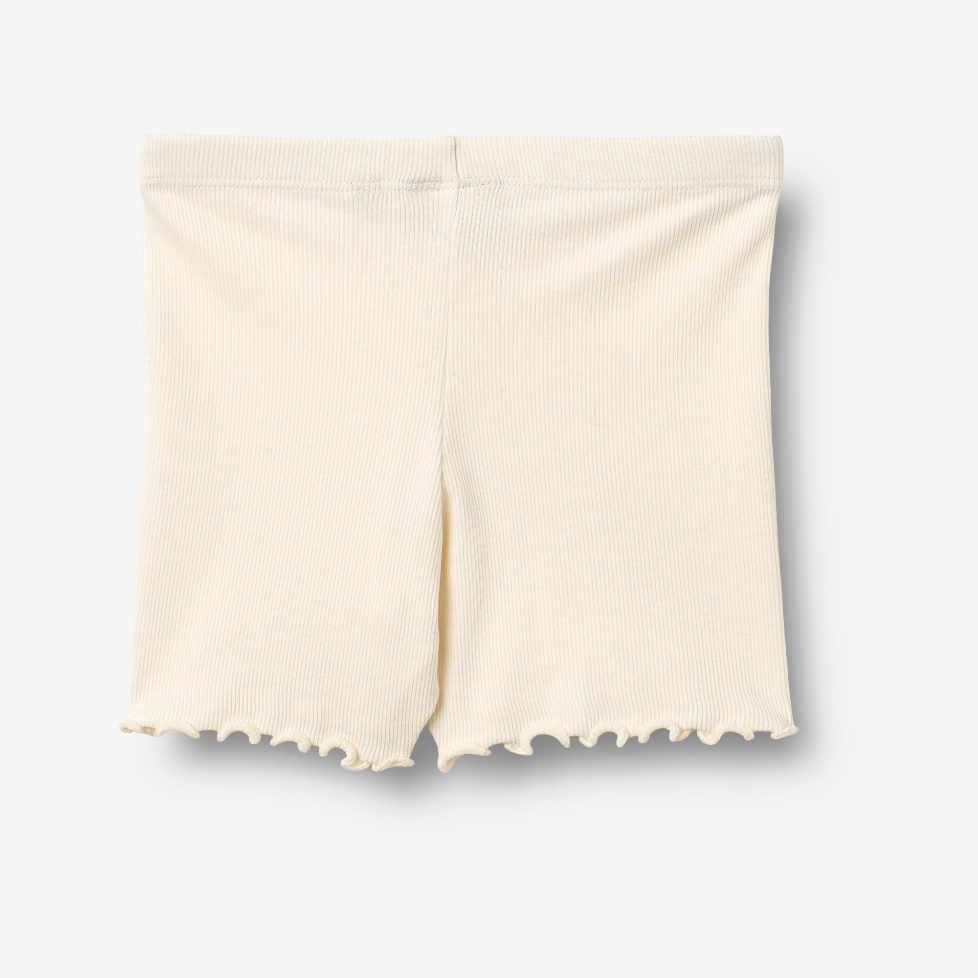 wheat-sine-rib-shorts-ivory-bio-baumwolle image 2