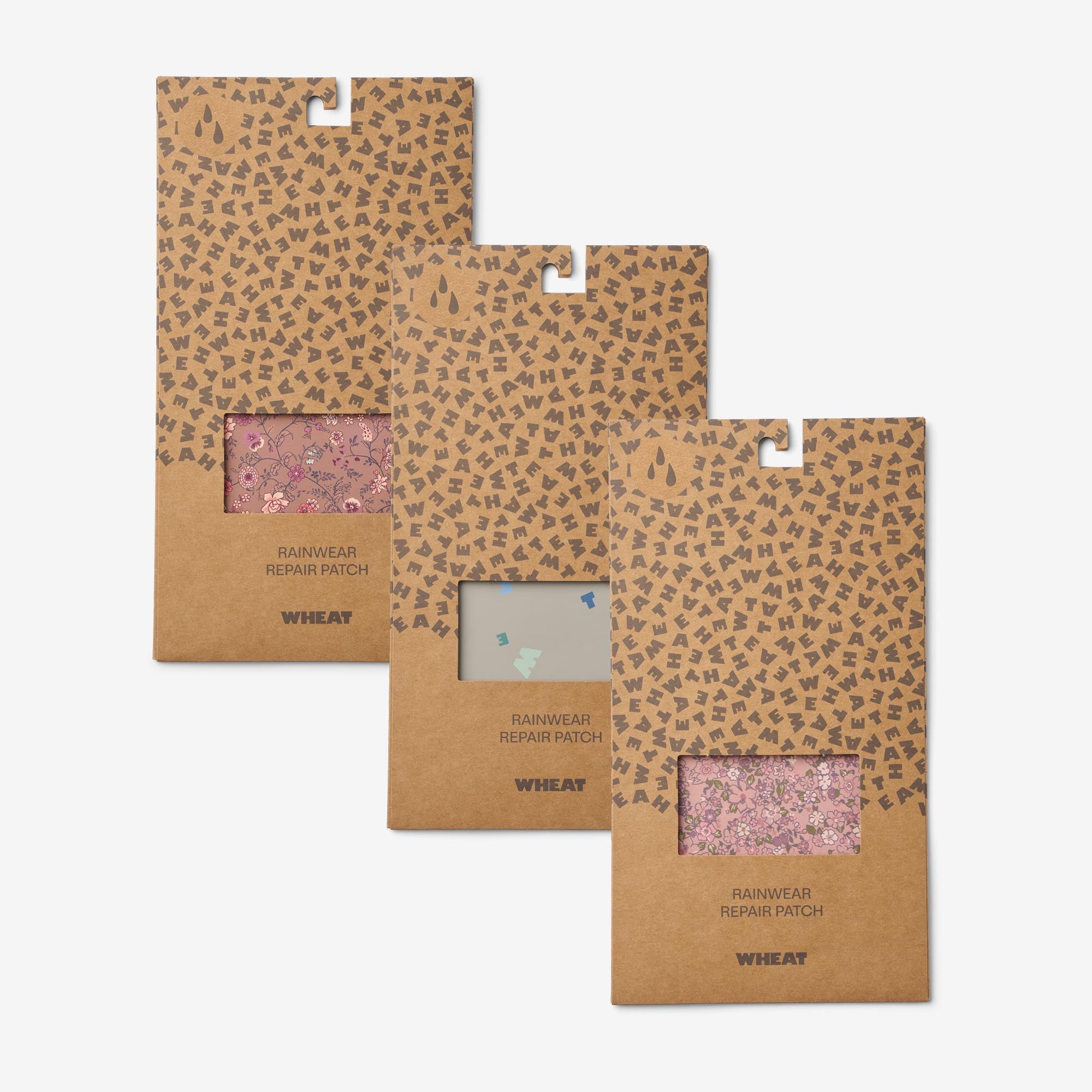 wheat-iron-on-patches-rainwear-powder-flower-meadow image 3
