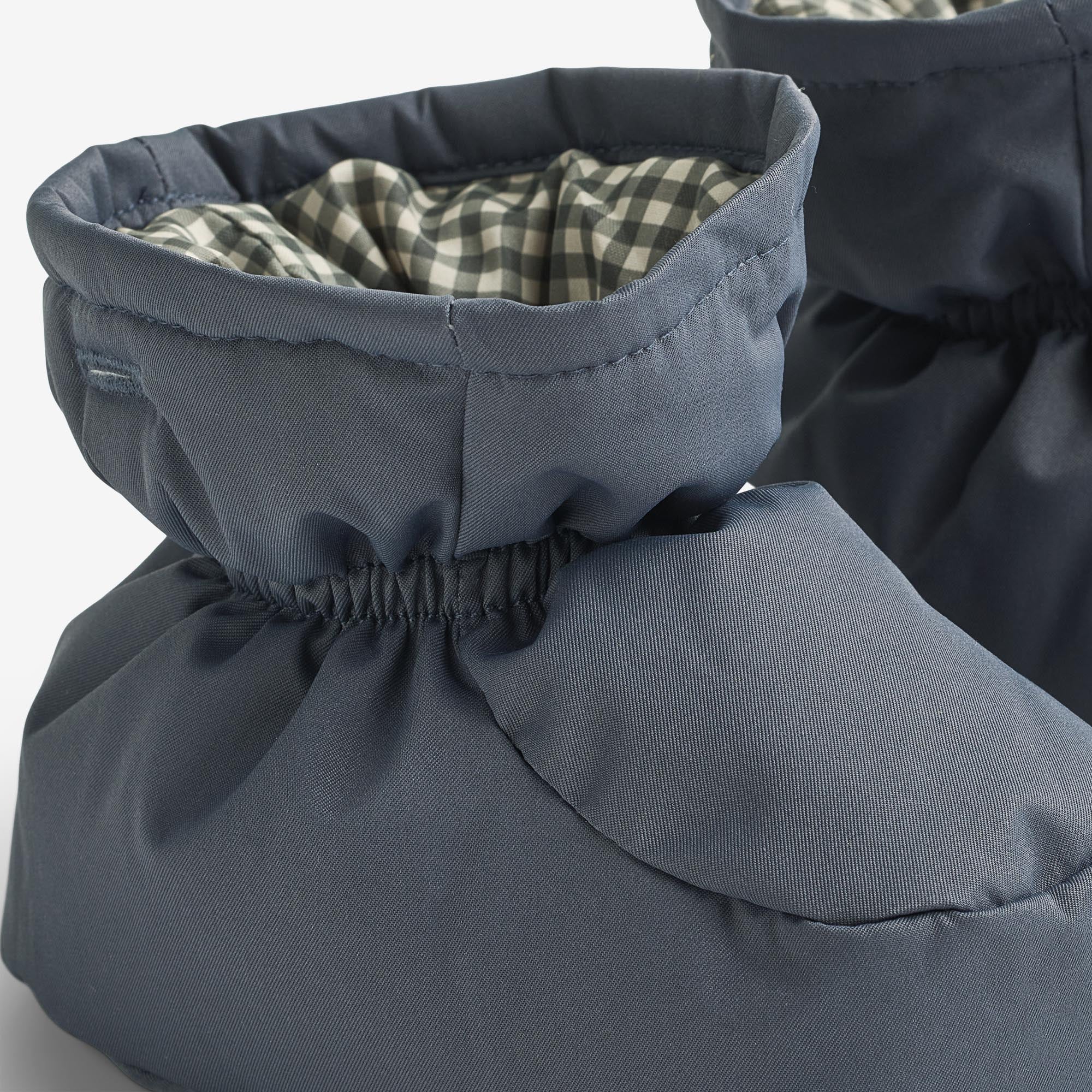 wheat-accessories-fuffa-puffer-babyschuhe-greyblue-wasserdicht image 2