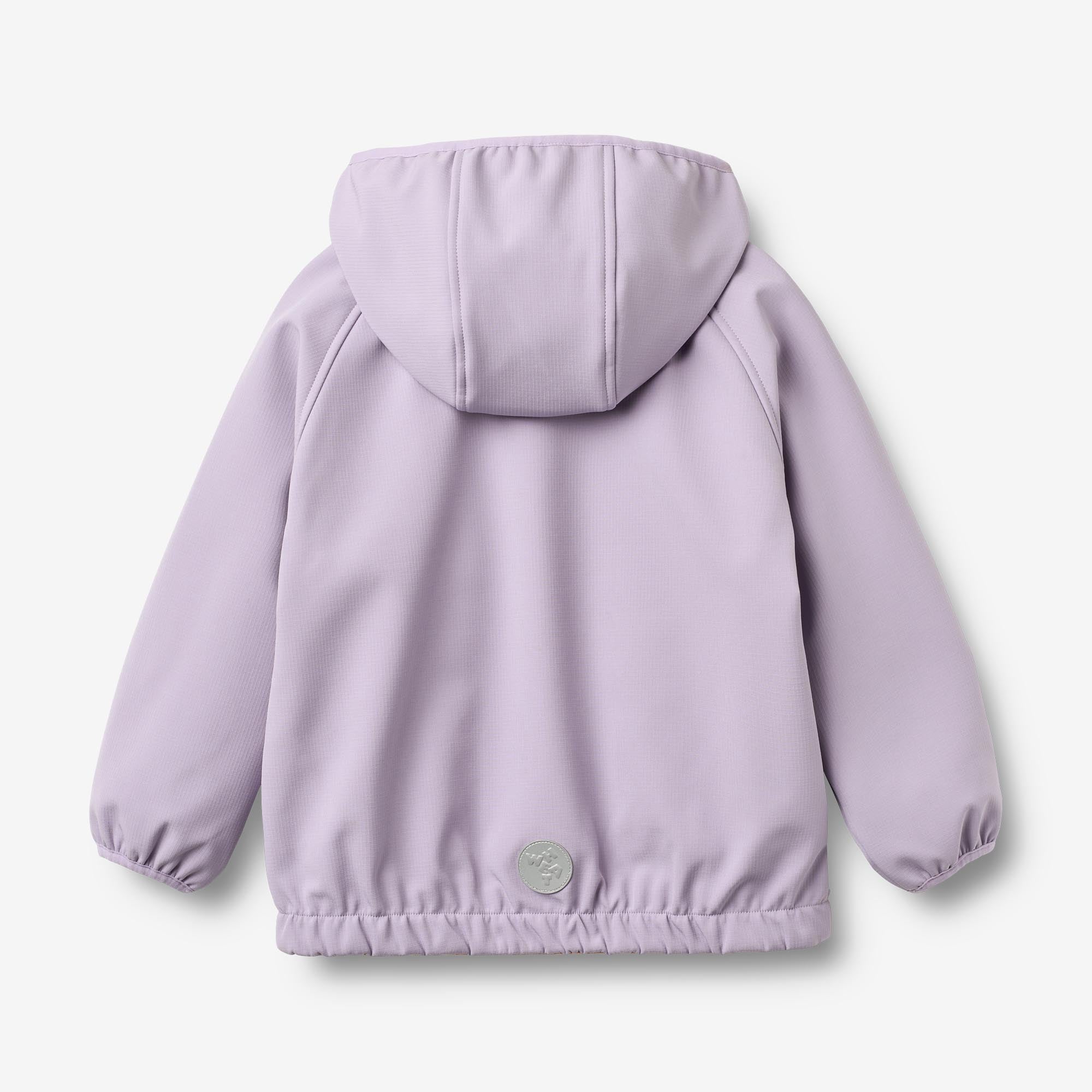 wheat-alleo-softshelljacke-warm-cosmic-lilac-kinder image 3