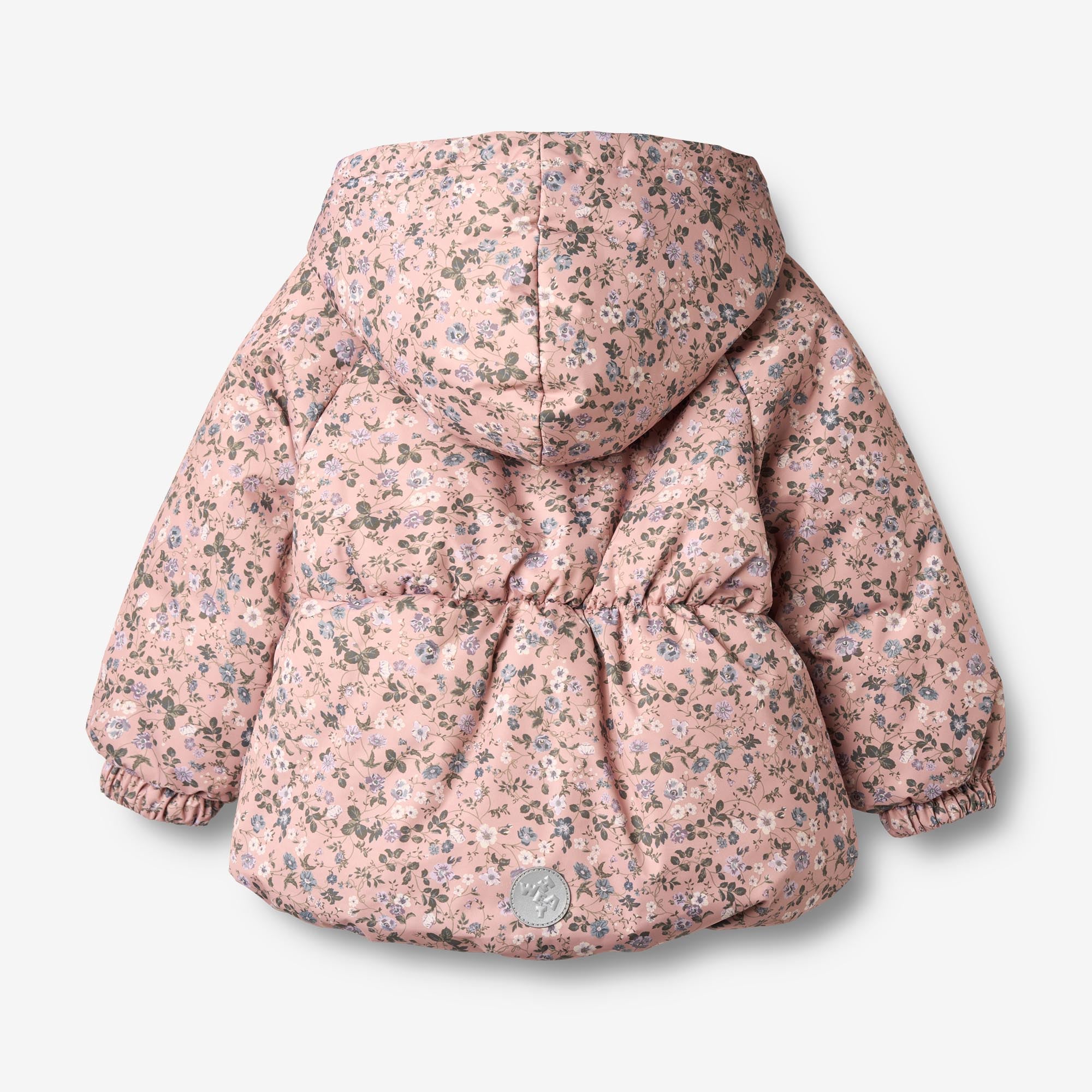 wheat-olga-puffer-jacke-baby-rose-powder-flowers-fleece image 4