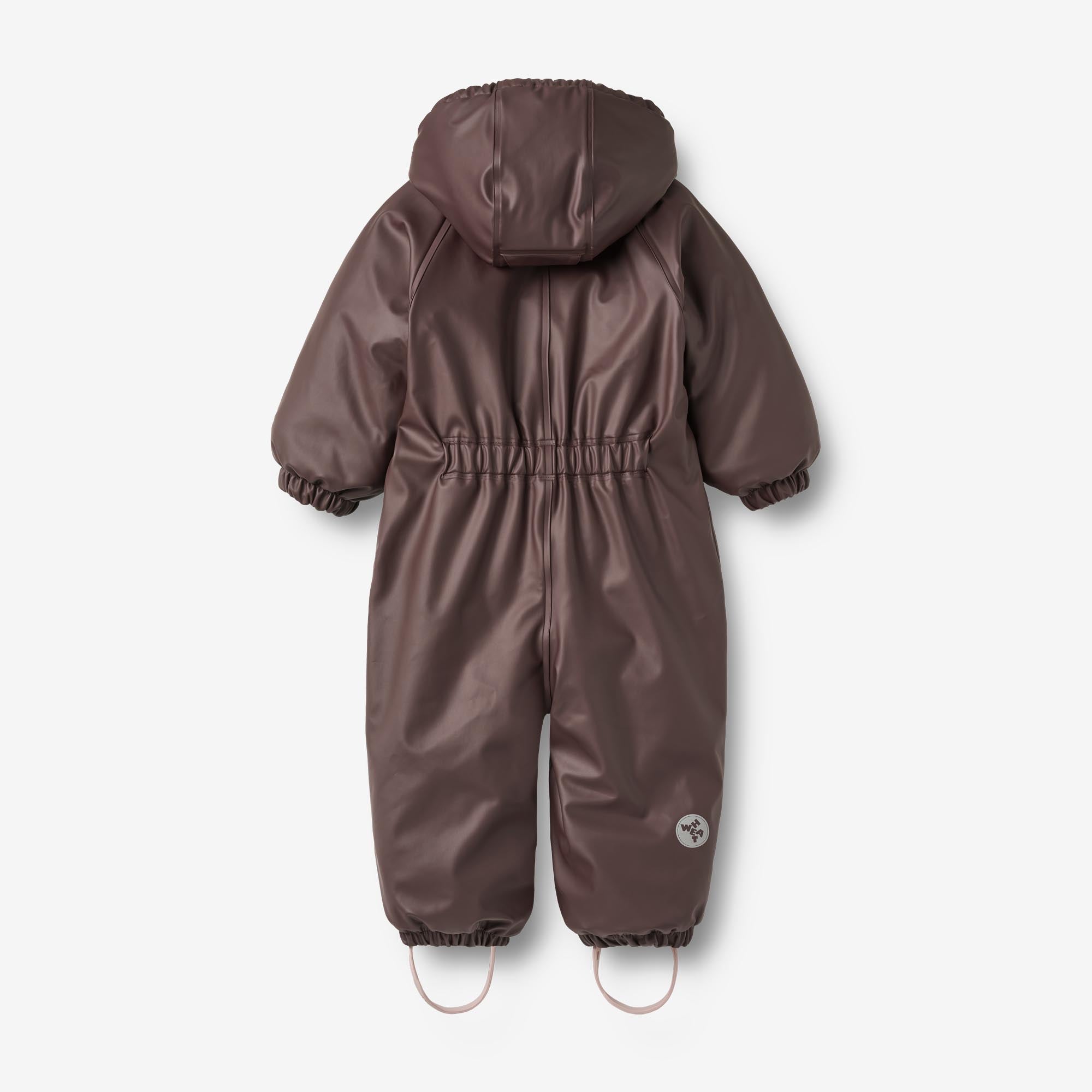 wheat-evig-wintersuit-schneeanzug-chocolate-plum-wasserdicht image 2