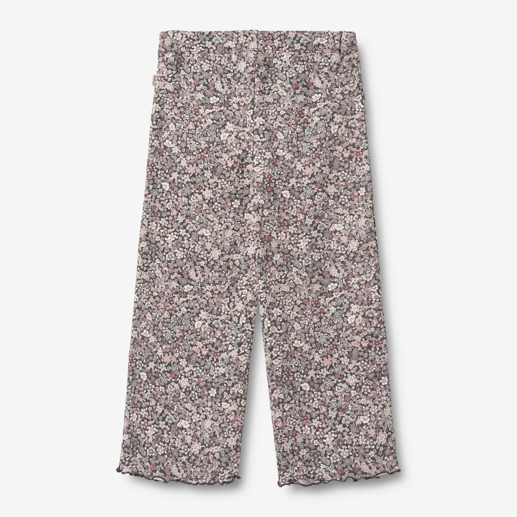 wheat-clothing-ela-jerseyhose-kinder-purple-stone-flowers-116 image 3