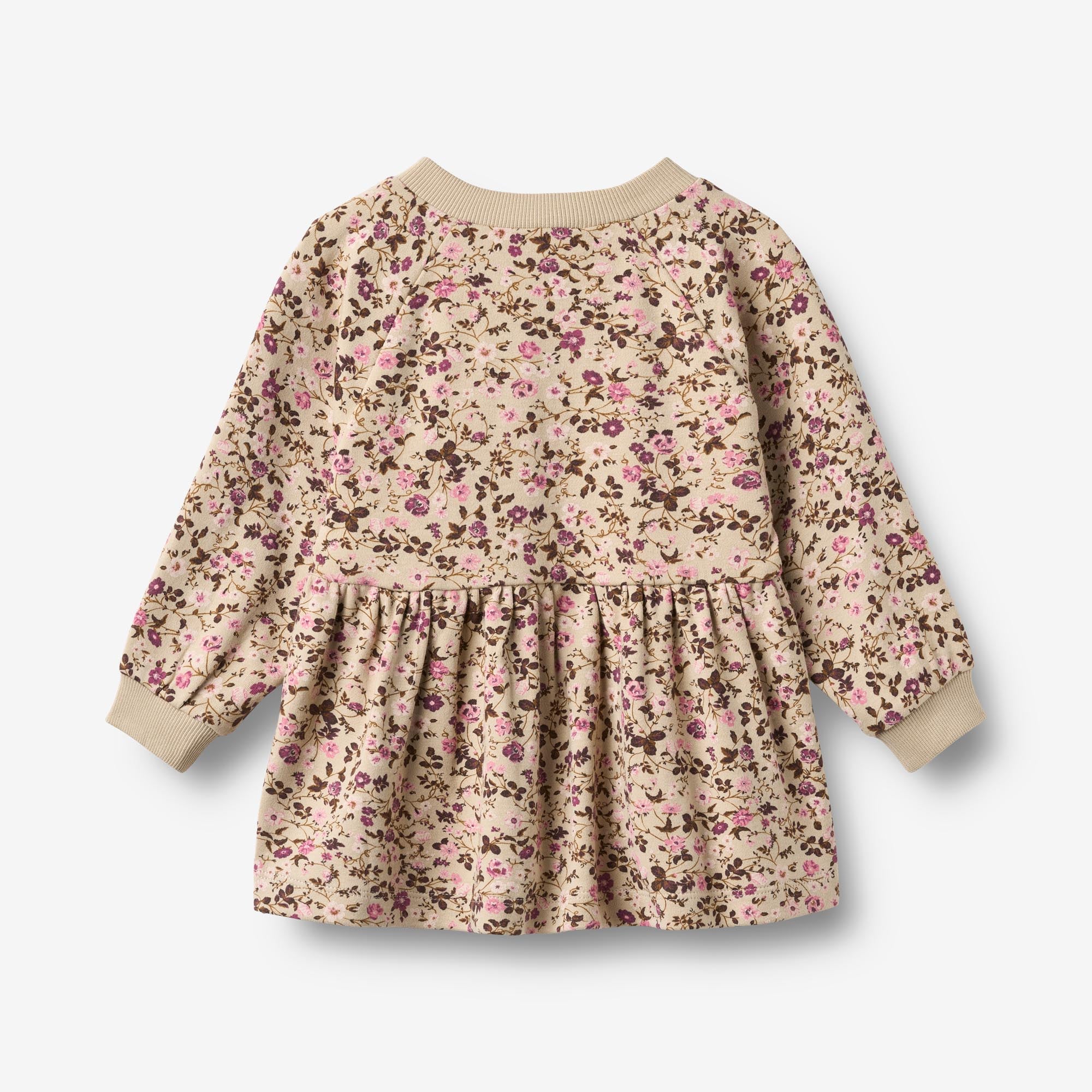 wheat-dorthea-kleid-langarm-soft-sand-jerseykleid-bio-baumwolle image 2