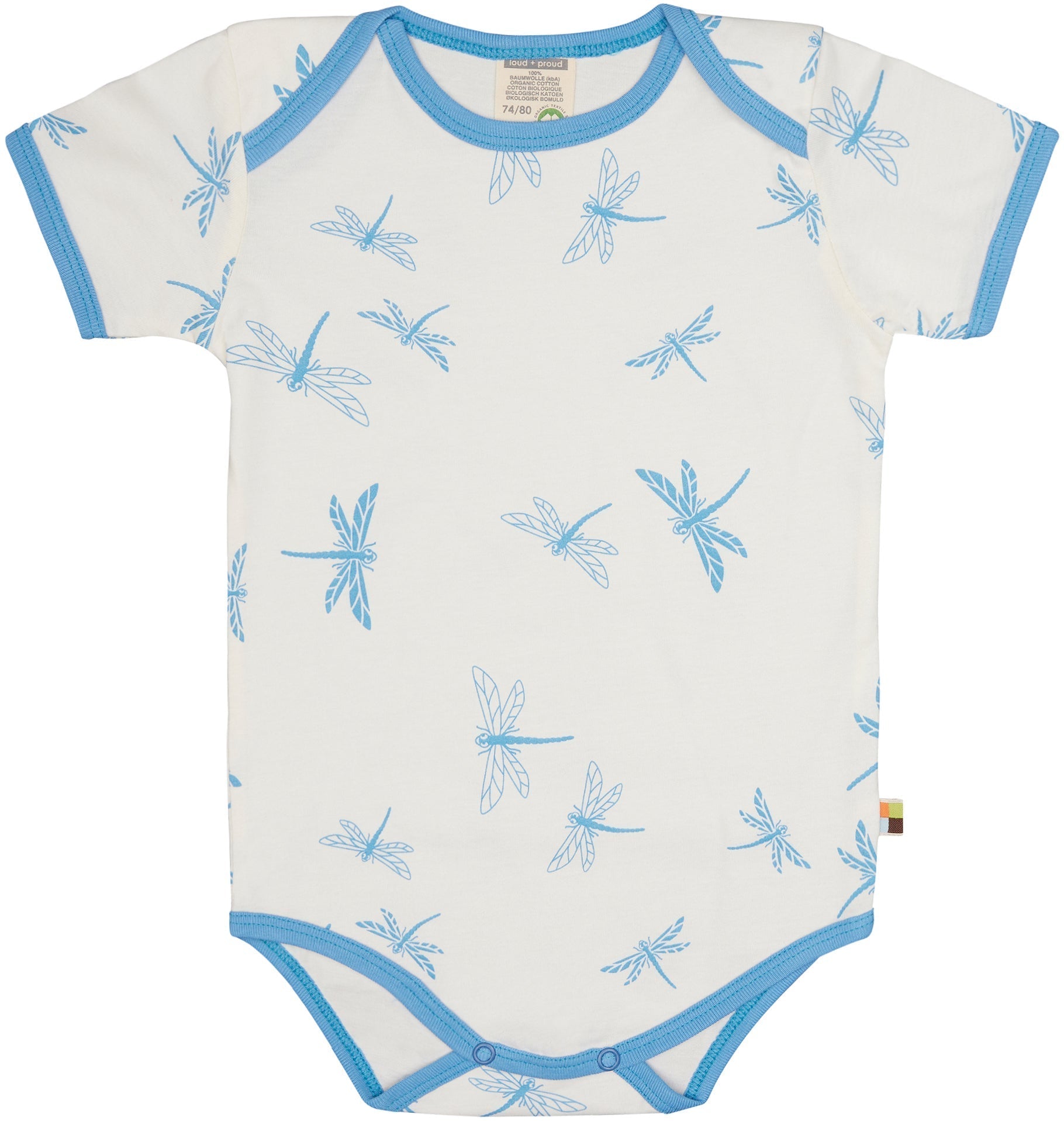 loud-proud-classics-body-kurzarm-druck-basin-babybody-62-68 image 1