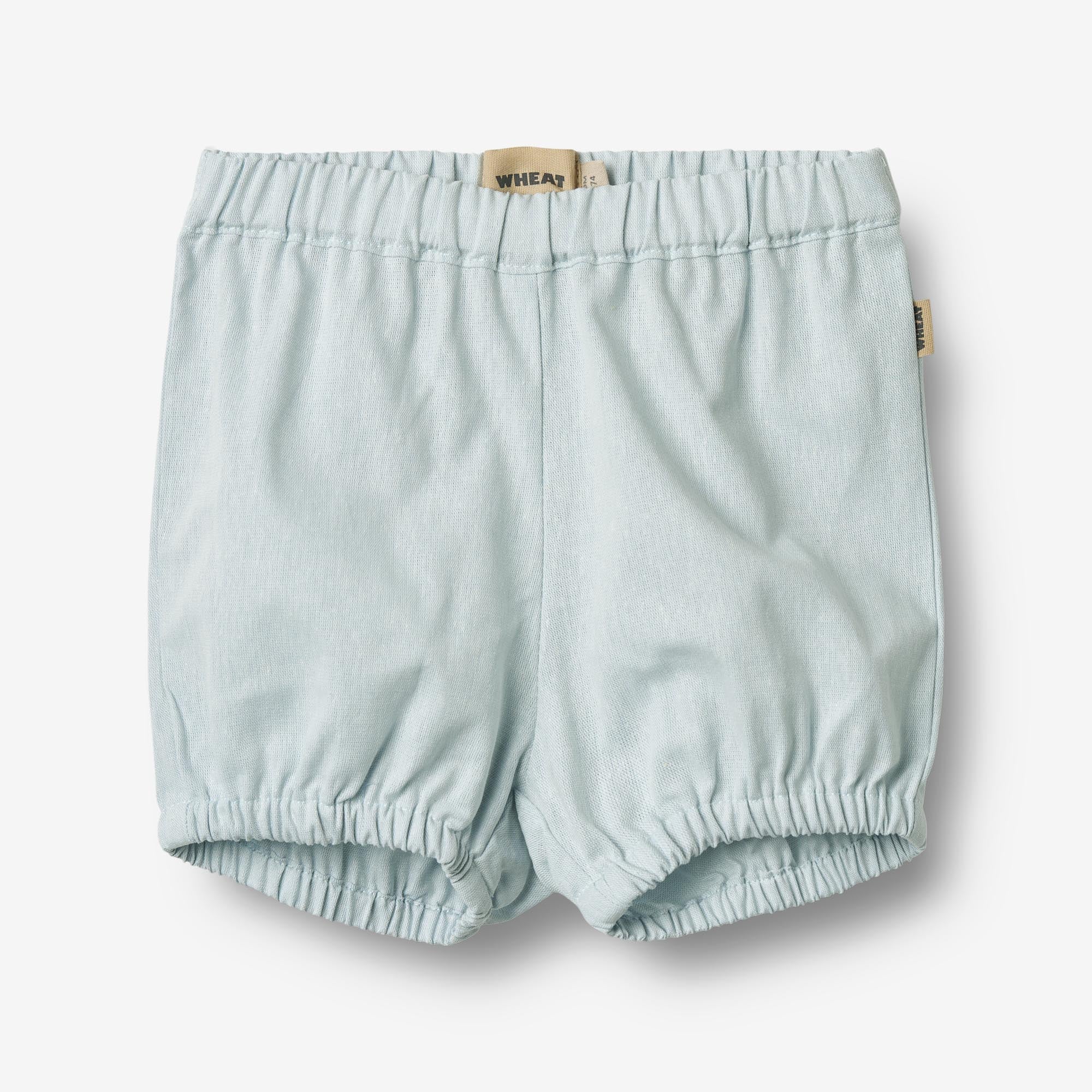 wheat-olly-shorts-light-blue-chambray-bio-baumwolle image 1