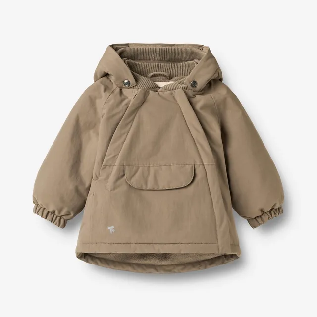 wheat-sascha-tech-jacke-baby-dry-wood-recycelt image 1