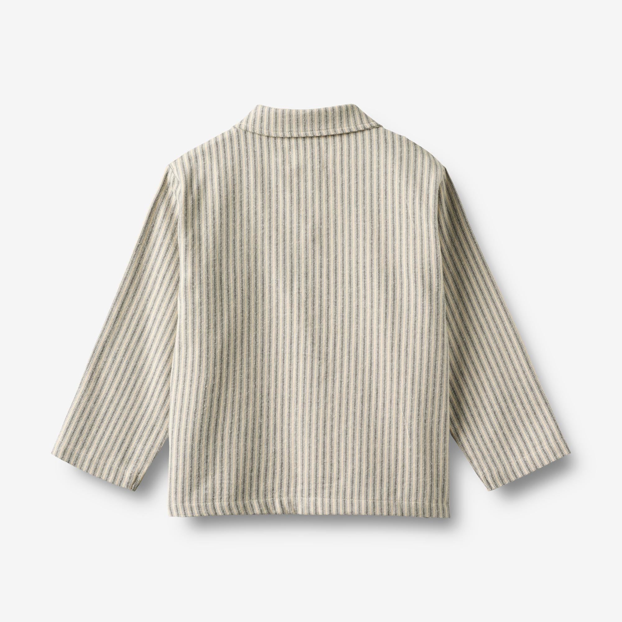 wheat-madison-pyjama-kinder-blau-gestreift-bio-baumwolle image 5
