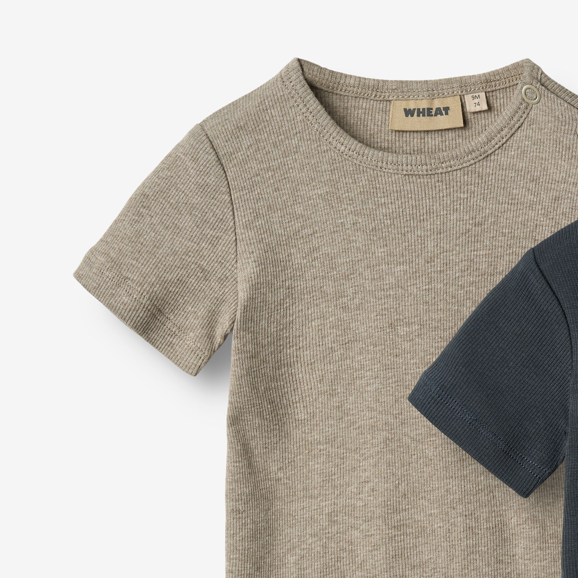 wheat-clothing-2-rib-body-s-s-timo-navy-babybody-bio-baumwolle image 4
