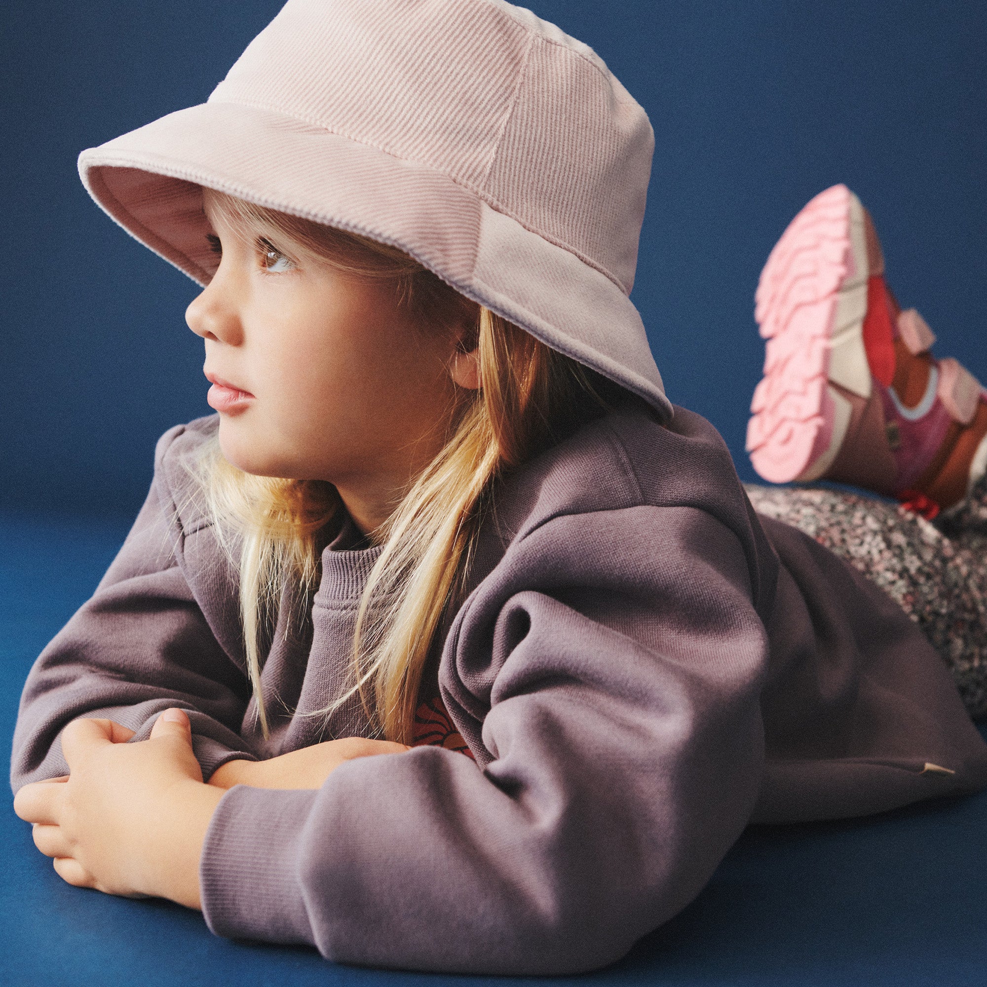 wheat-lomaio-puffer-bucket-hat-rose-powder-fischerhut-kinder image 4