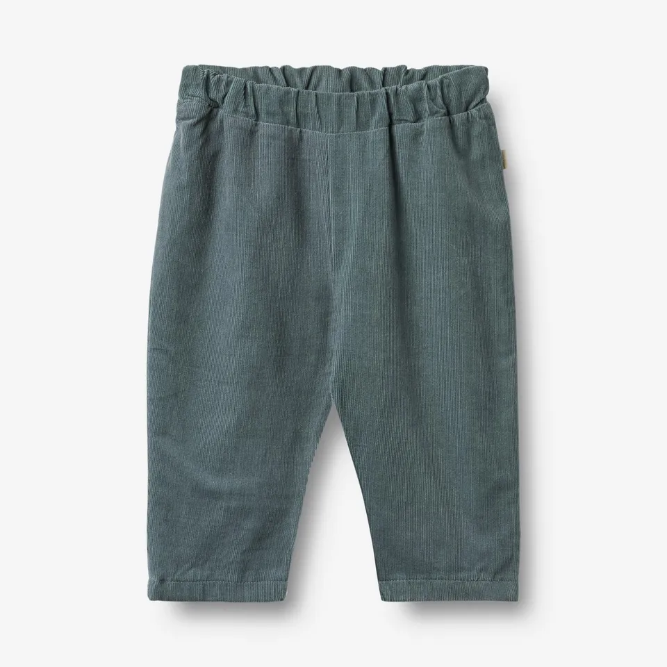 wheat-aiden-baby-cordhose-gef-ttert-stormy-weather-bio-baumwolle image 1