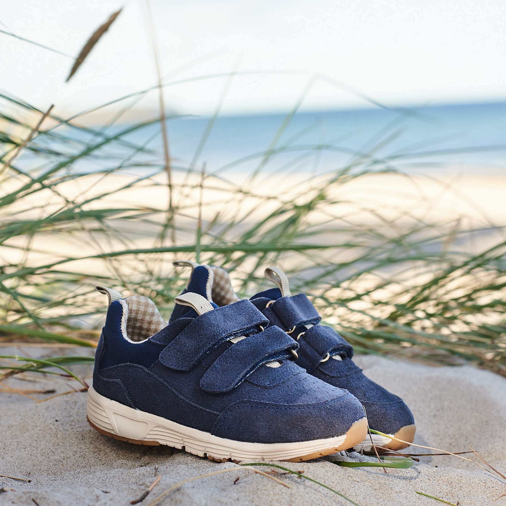 wheat-alin-sneaker-navy-leder-klett-kinder-gr-24-35 image 5