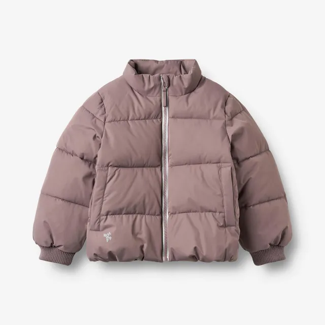 wheat-cammoe-pufferjacke-plum-kinder image 1