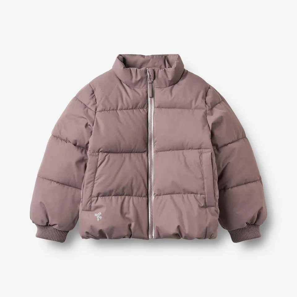 wheat-cammoe-pufferjacke-plum-kinder image 1