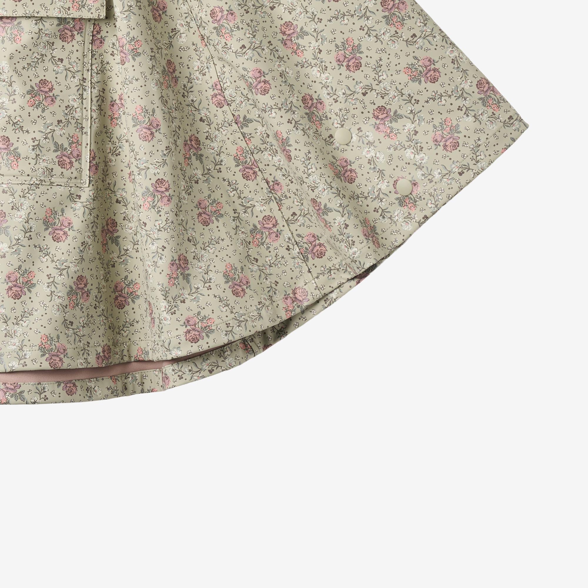 wheat-outerwear-raincape-drops-regenponcho-slightly-green-flowers image 3