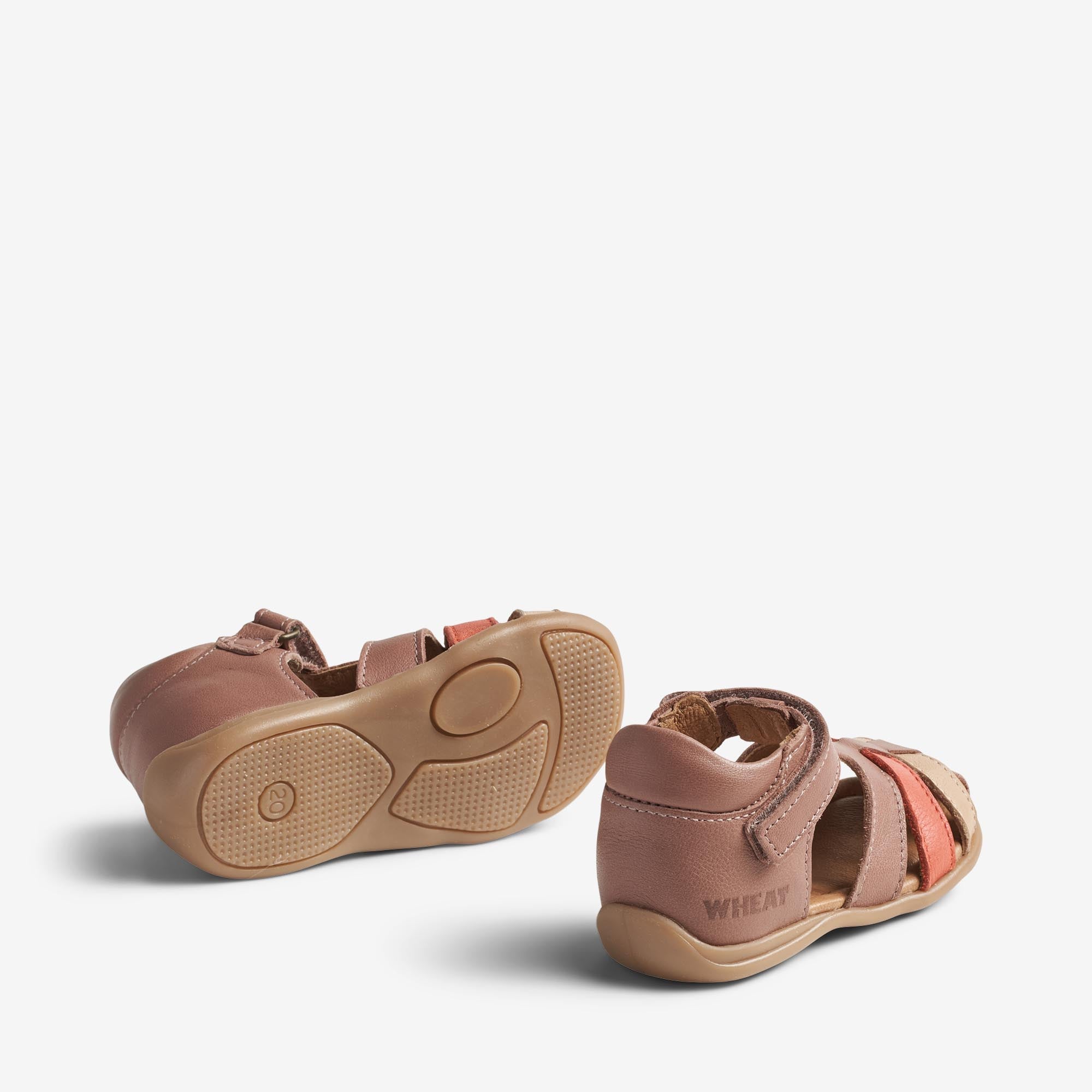 wheat-robbie-sandale-baby-old-rose-leder-klett image 2