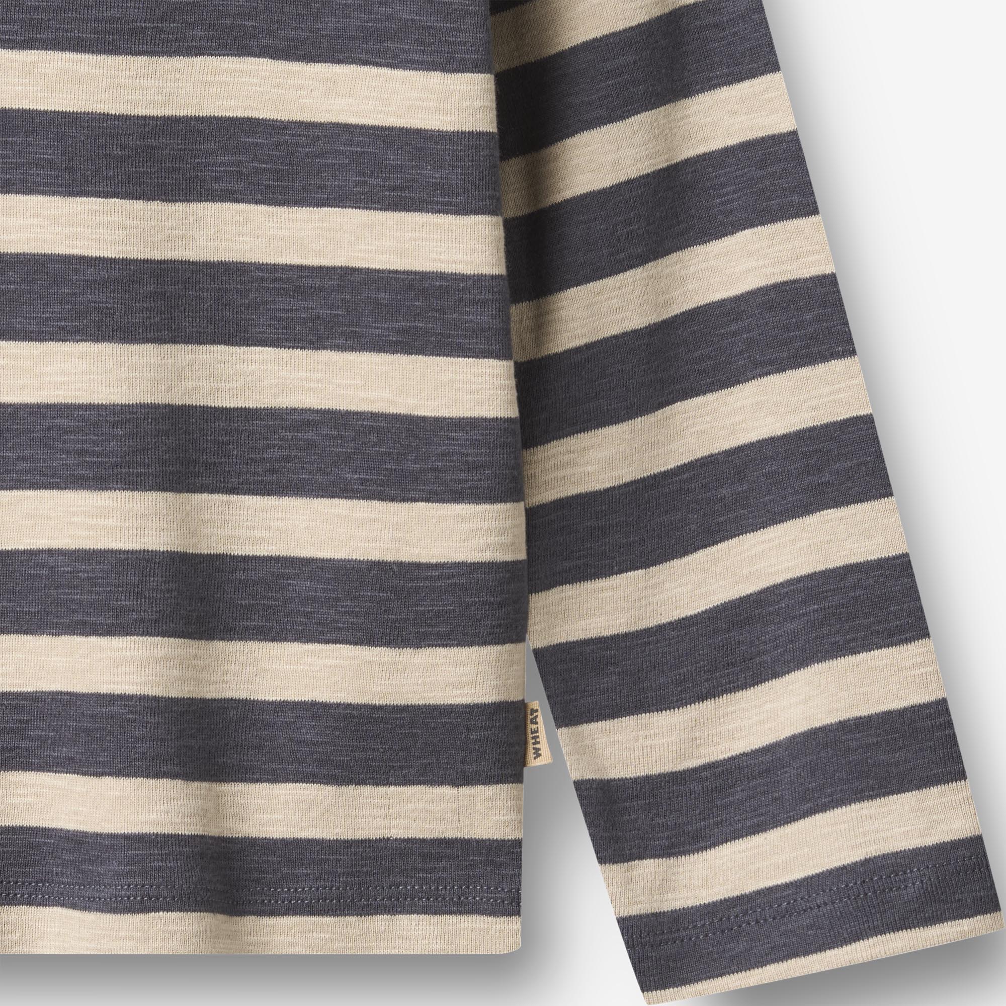 wheat-milo-l-s-t-shirt-langarmshirt-greyblue-stripe-gr-98 image 3