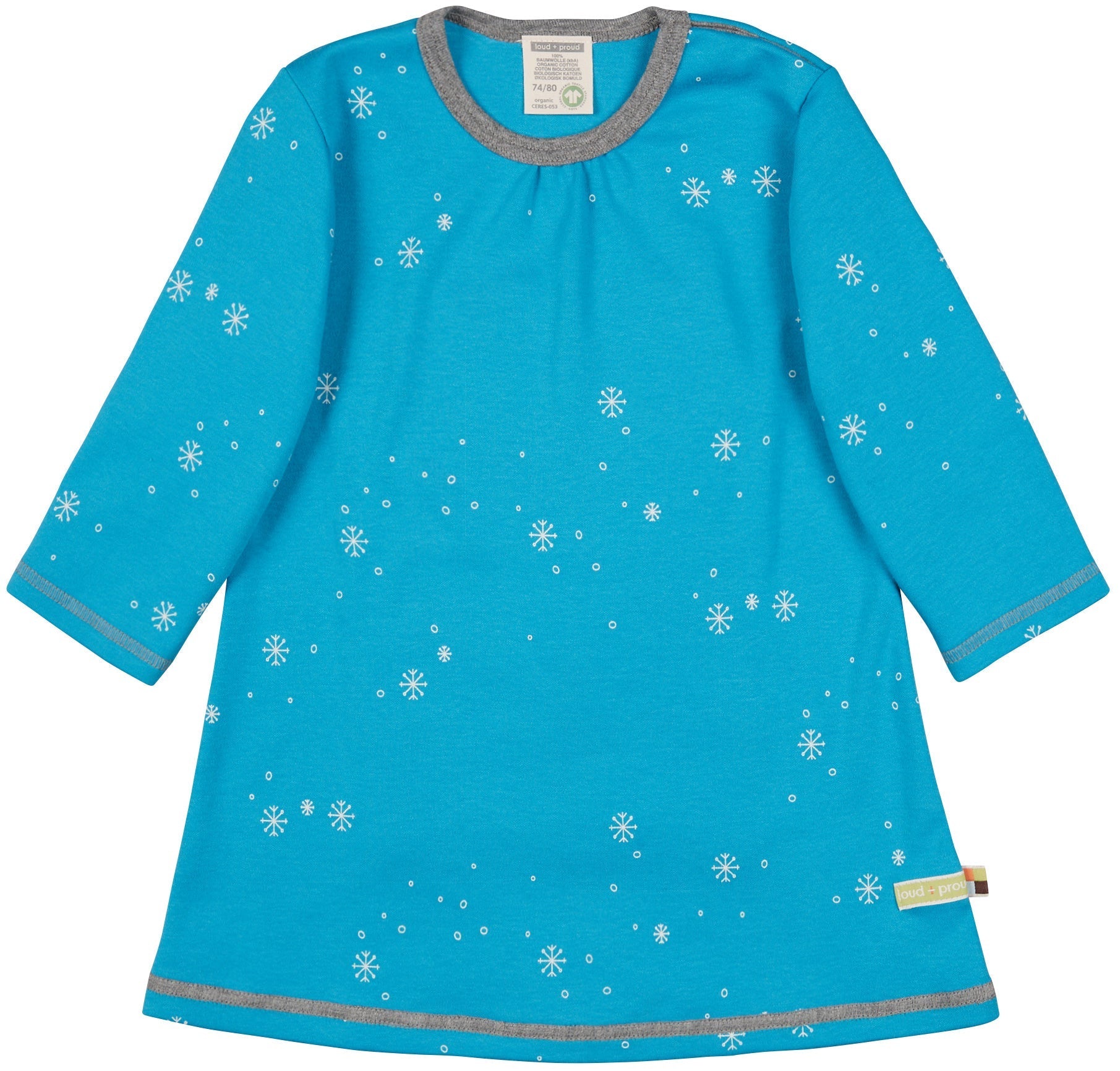 loud-proud-classics-kleid-druck-m-dchen-interlock-aqua image 1