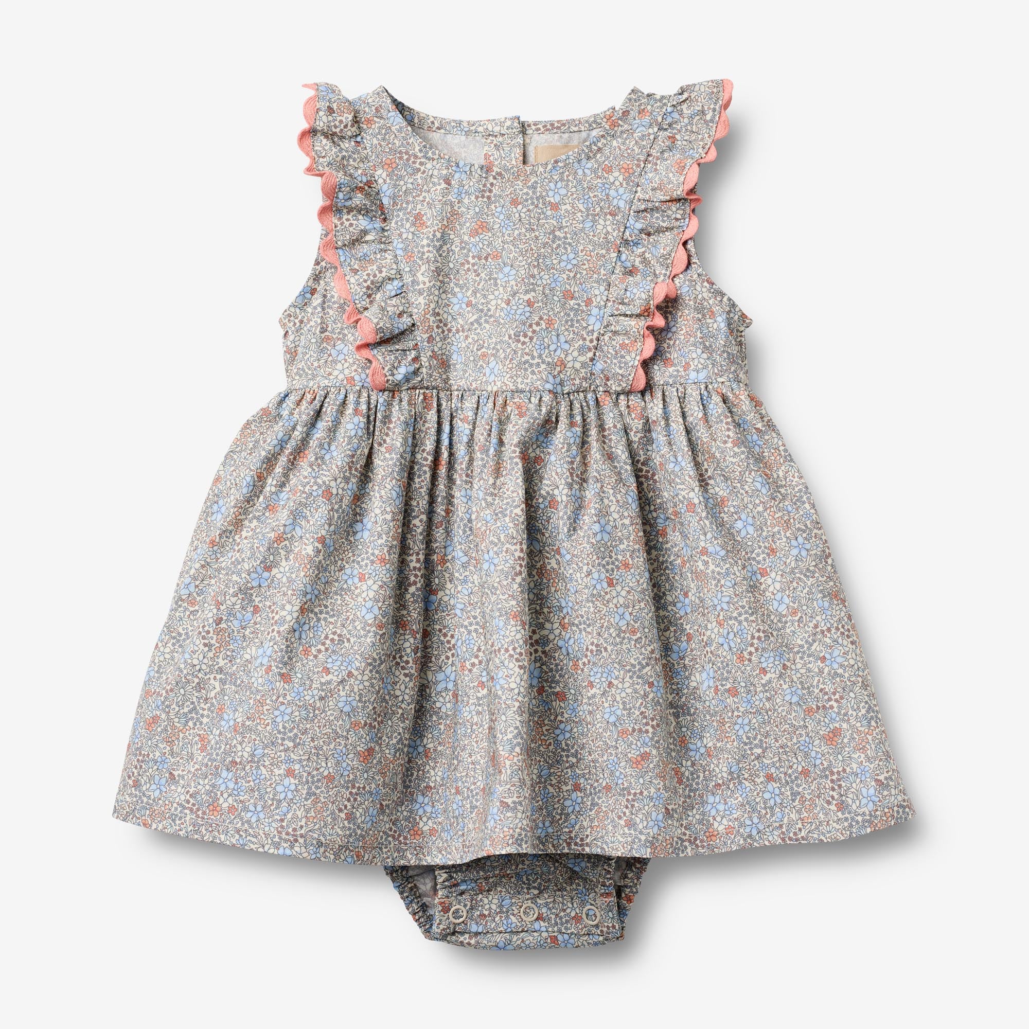wheat-sofia-dress-suit-air-blue-flowers-bio-kleid image 1
