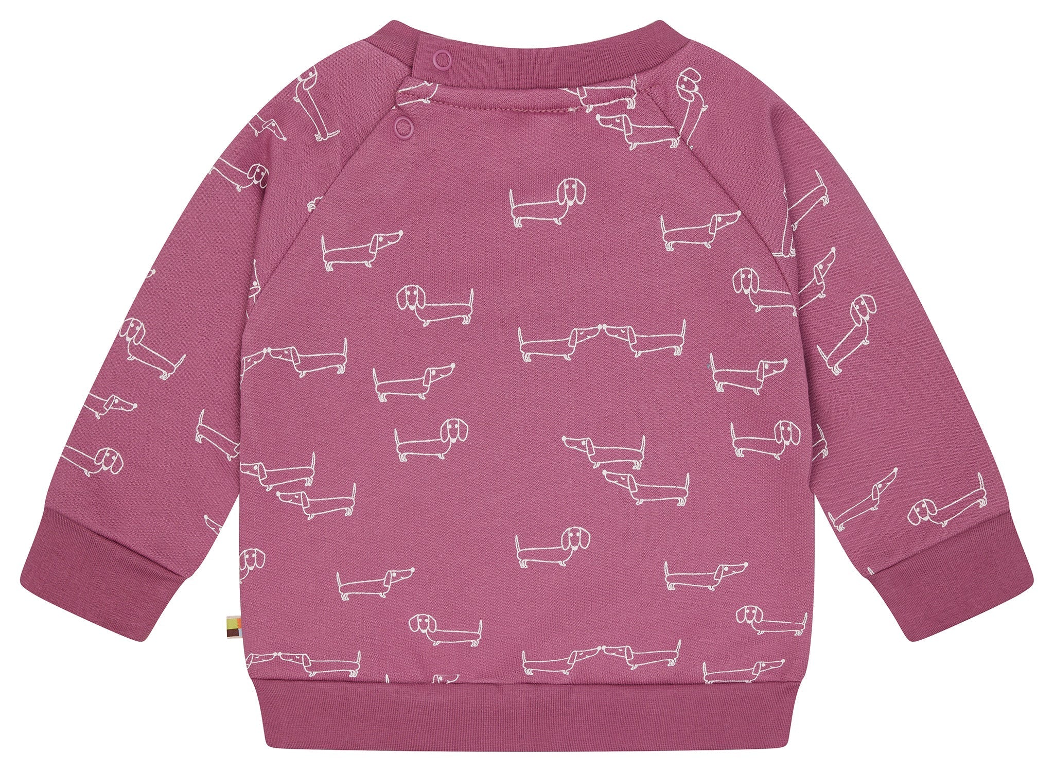 loud-proud-classics-sweatshirt-dackel-kinder-pullover-curry-bio image 5