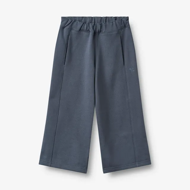 wheat-conrad-sweathose-graublau-bio-baumwolle-kinderhose image 1