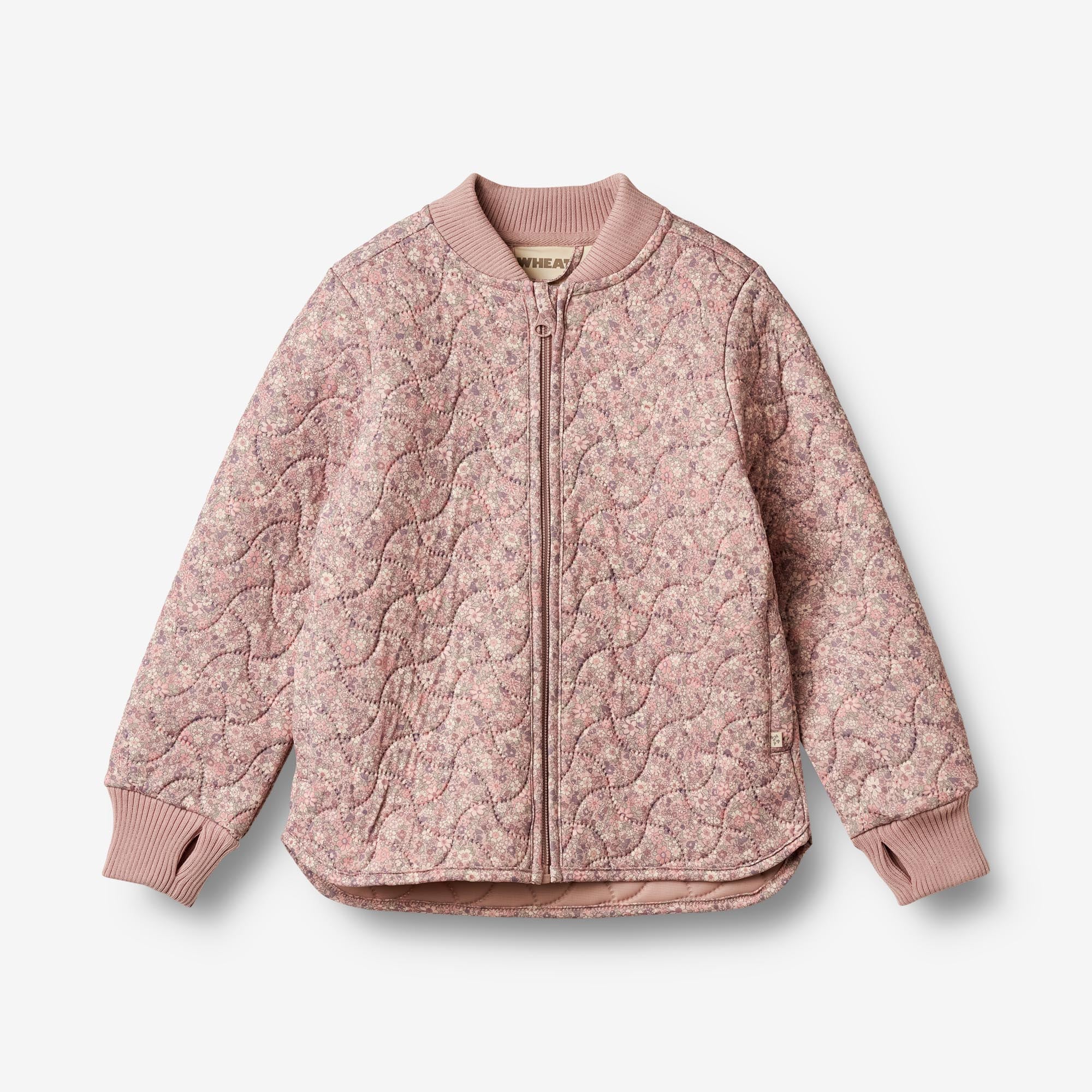 wheat-loui-thermojacke-powder-flower-meadow-recycelt image 2