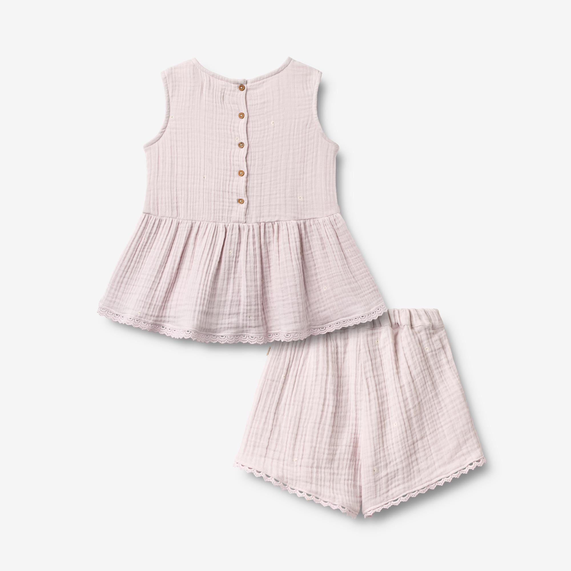 wheat-eileen-top-shorts-set-purple-light-flowers-bio-baumwolle image 2