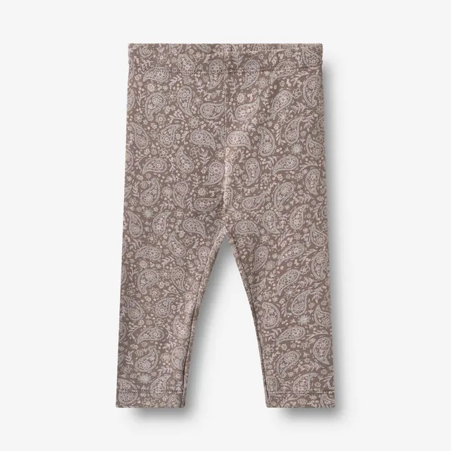 wheat-jules-leggings-purple-plum-paisley-baby-bio-baumwolle image 1