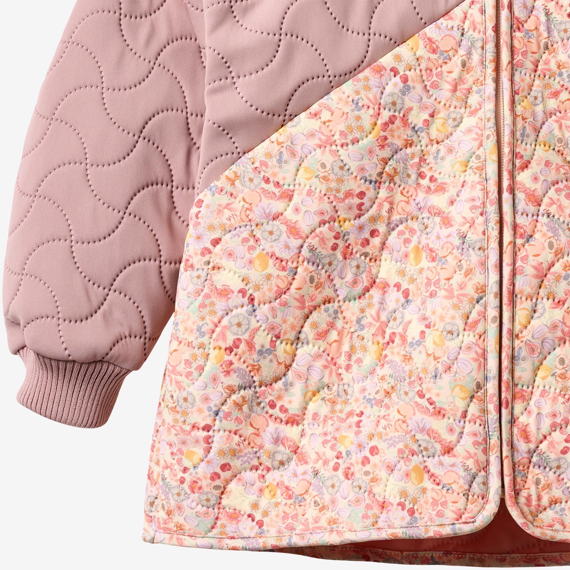 wheat-helmao-thermojacke-kinderjacke-fruits-and-flowers image 3