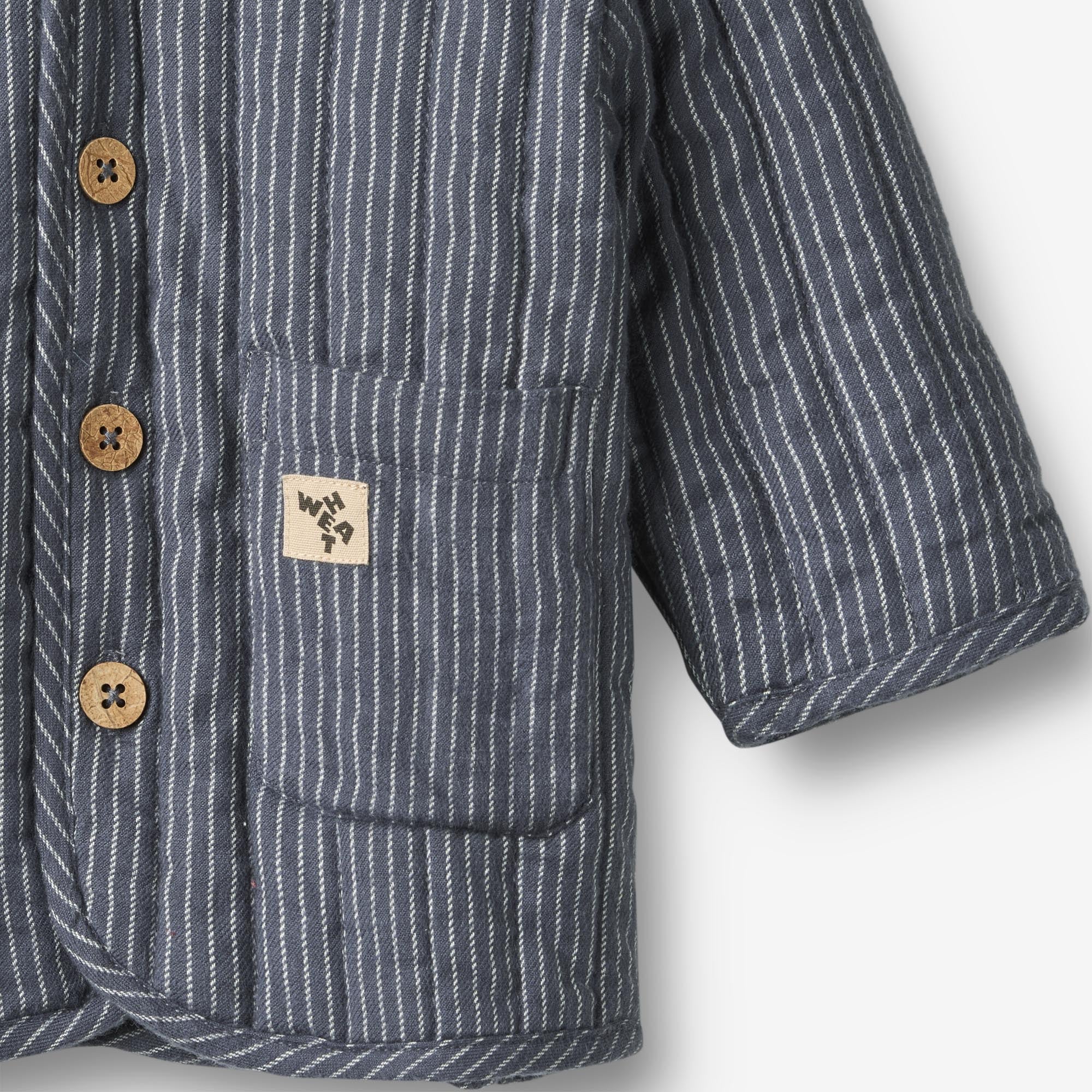 wheat-siggo-steppjacke-greyblue-slub-stripe-bio-baumwolle image 3