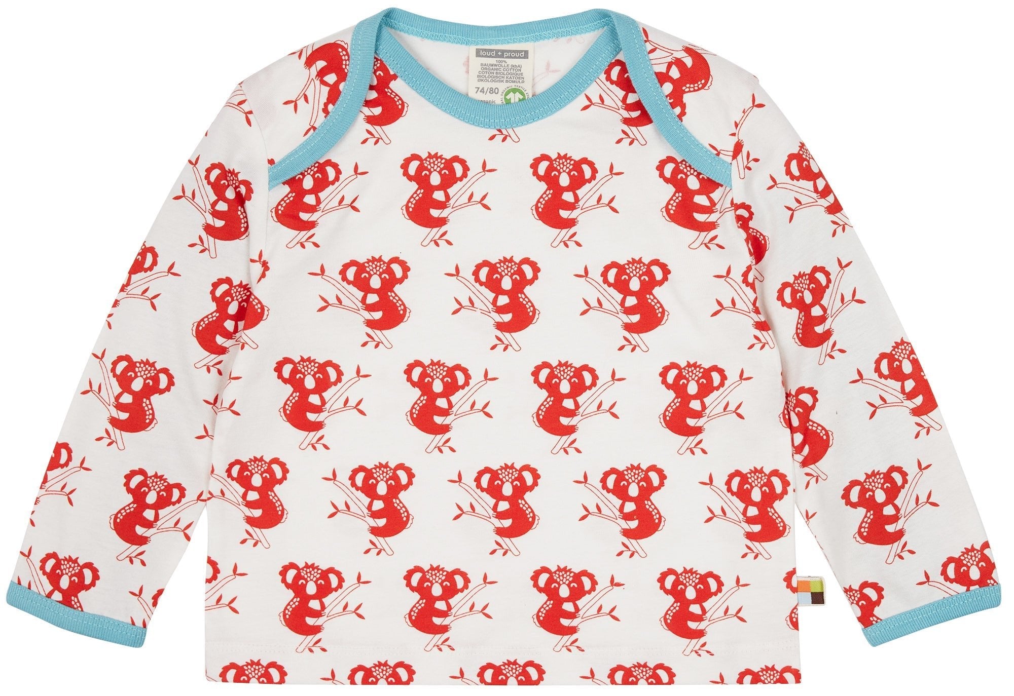 loud-proud-classics-shirt-druck-bamboo-62-68-tiermotiv-bio image 3