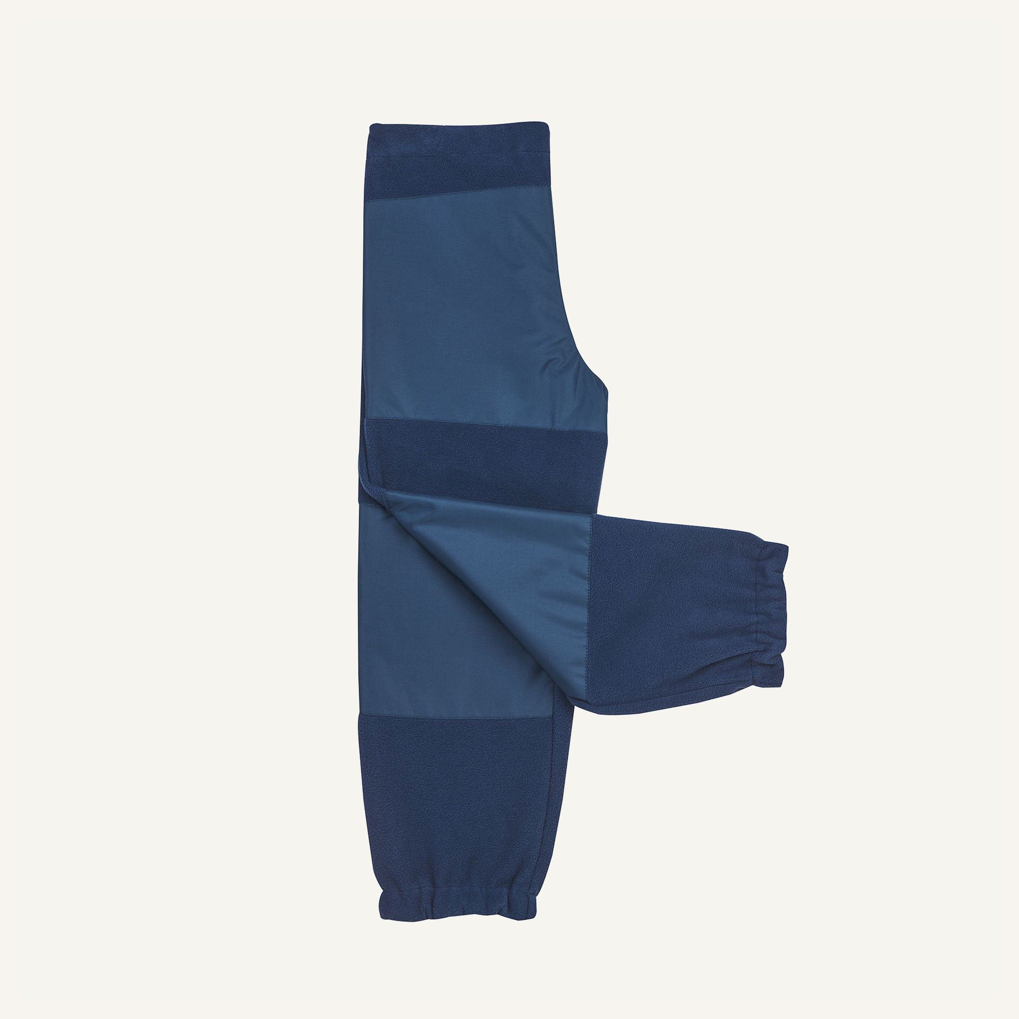 finkid-husky-pilvi-fleecehose-kinder-atmungsaktiv-navy image 2