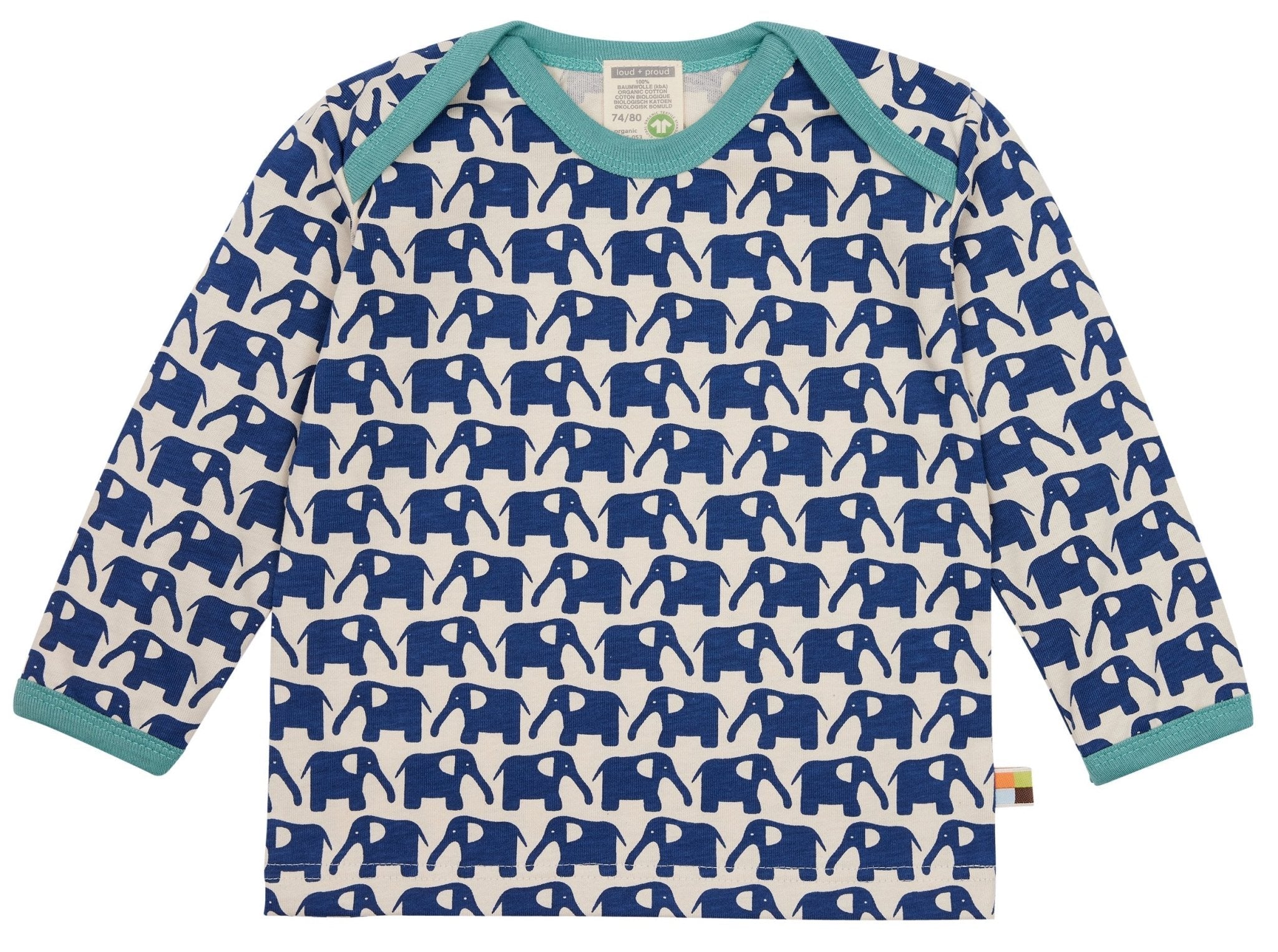 loud-proud-classics-shirt-langarm-elefanten-grape-62-68-bio image 3