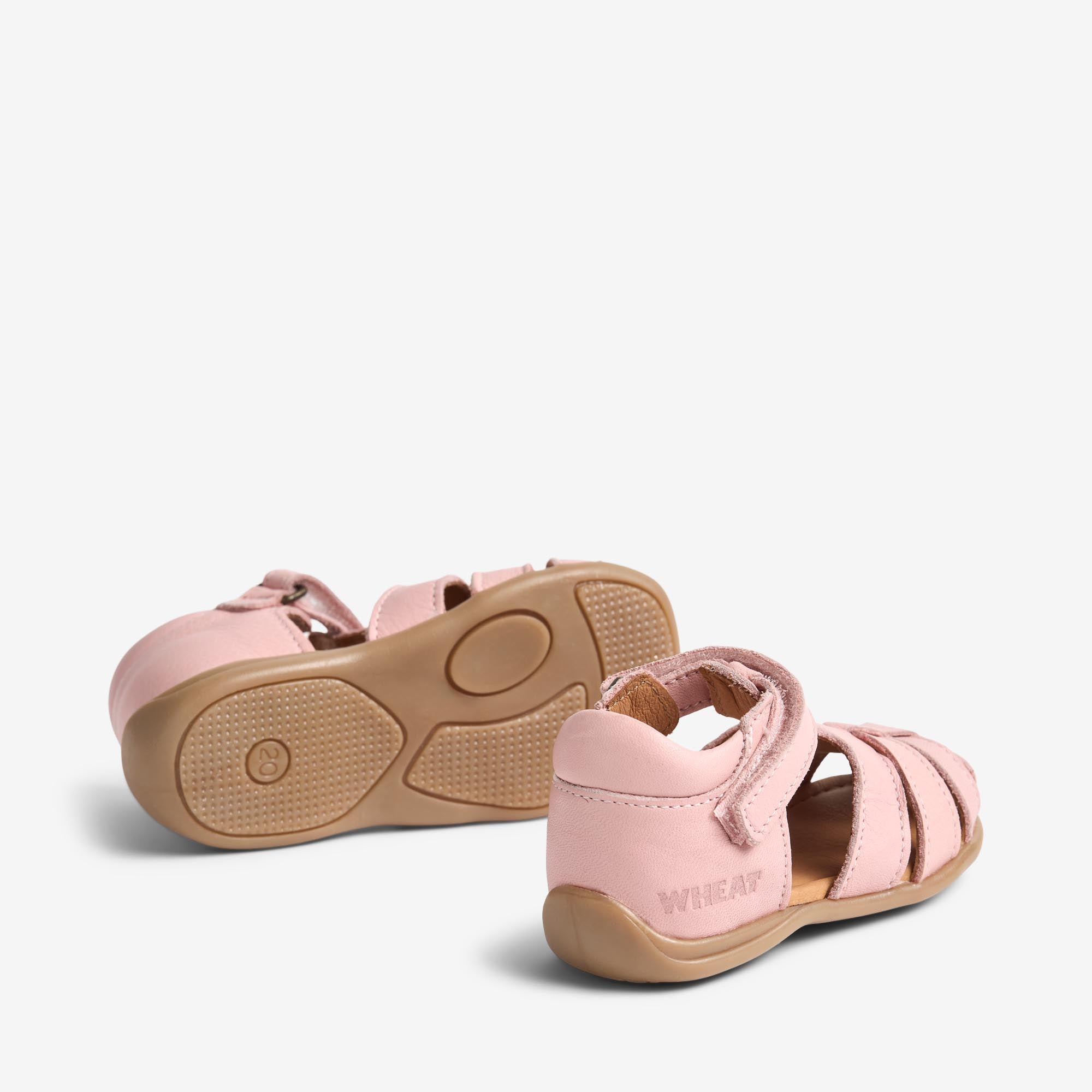 wheat-robbie-sandal-misty-rose-baby-lauflernschuhe-leder image 2