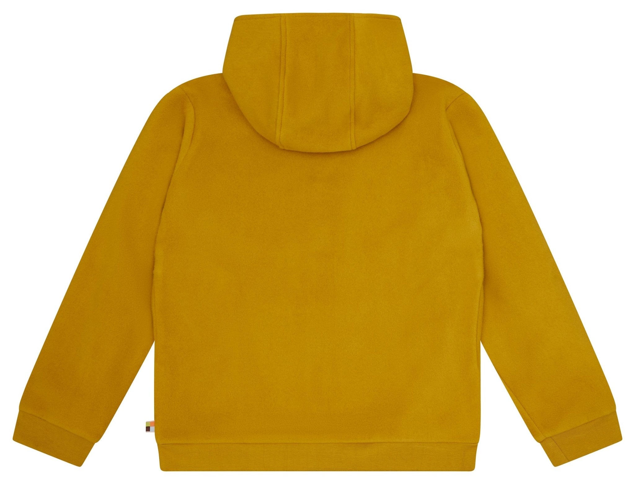 loud-proud-classics-baumwoll-fleece-jacke-curry-warm image 2