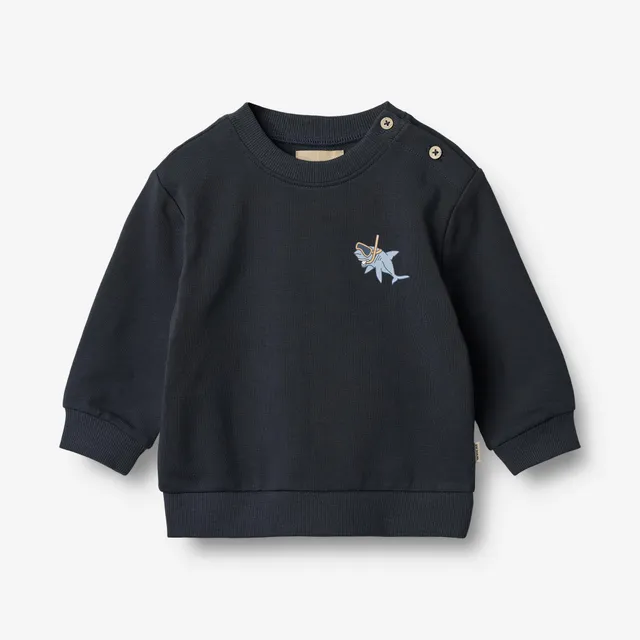 wheat-clothing-sweatshirt-s-ren-pullover-navy-bio image 1