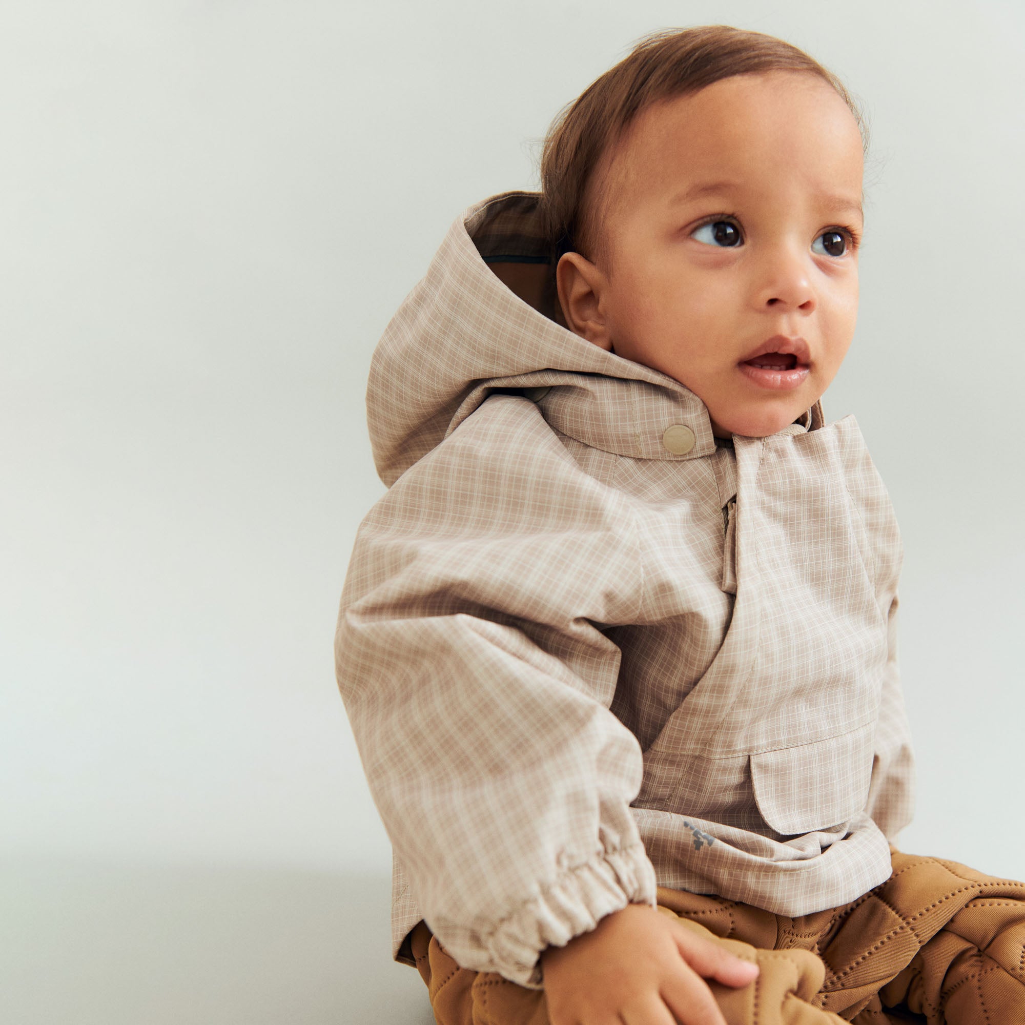 wheat-sveo-jacke-stone-check-winddicht-baby image 2