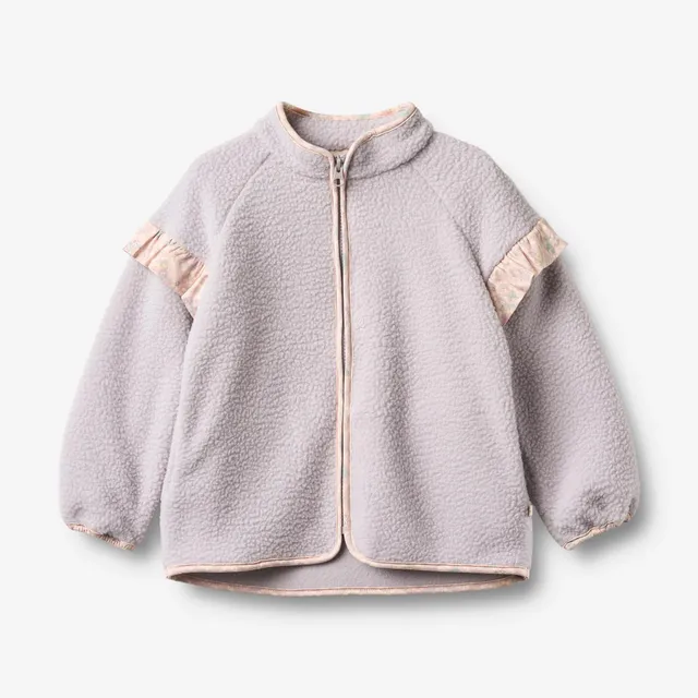wheat-ellena-fleecejacke-m-dchen-lavender-rain-recycling image 1