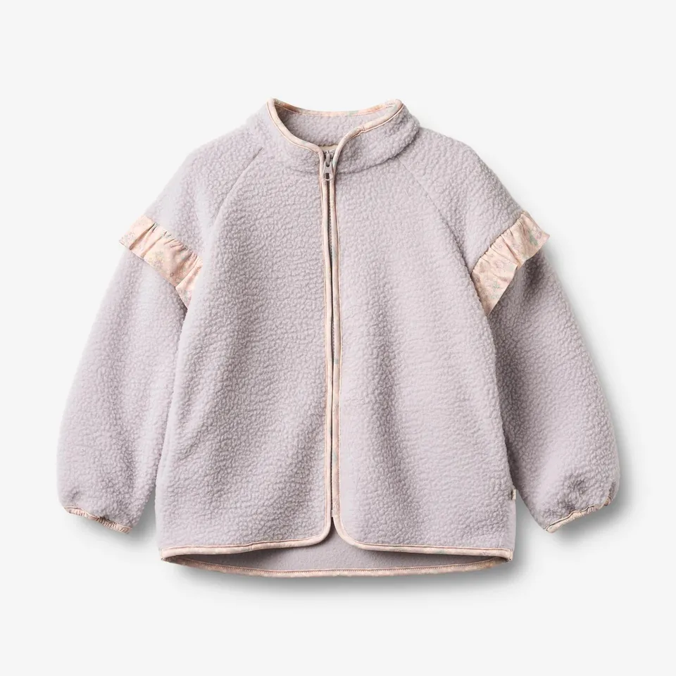 wheat-ellena-fleecejacke-m-dchen-lavender-rain-recycling image 1