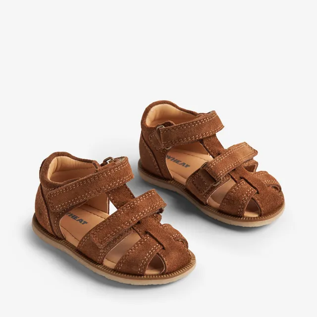 wheat-footwear-baya-lauflernsandale-baby-cognac-geschlossen-gr22 image 1