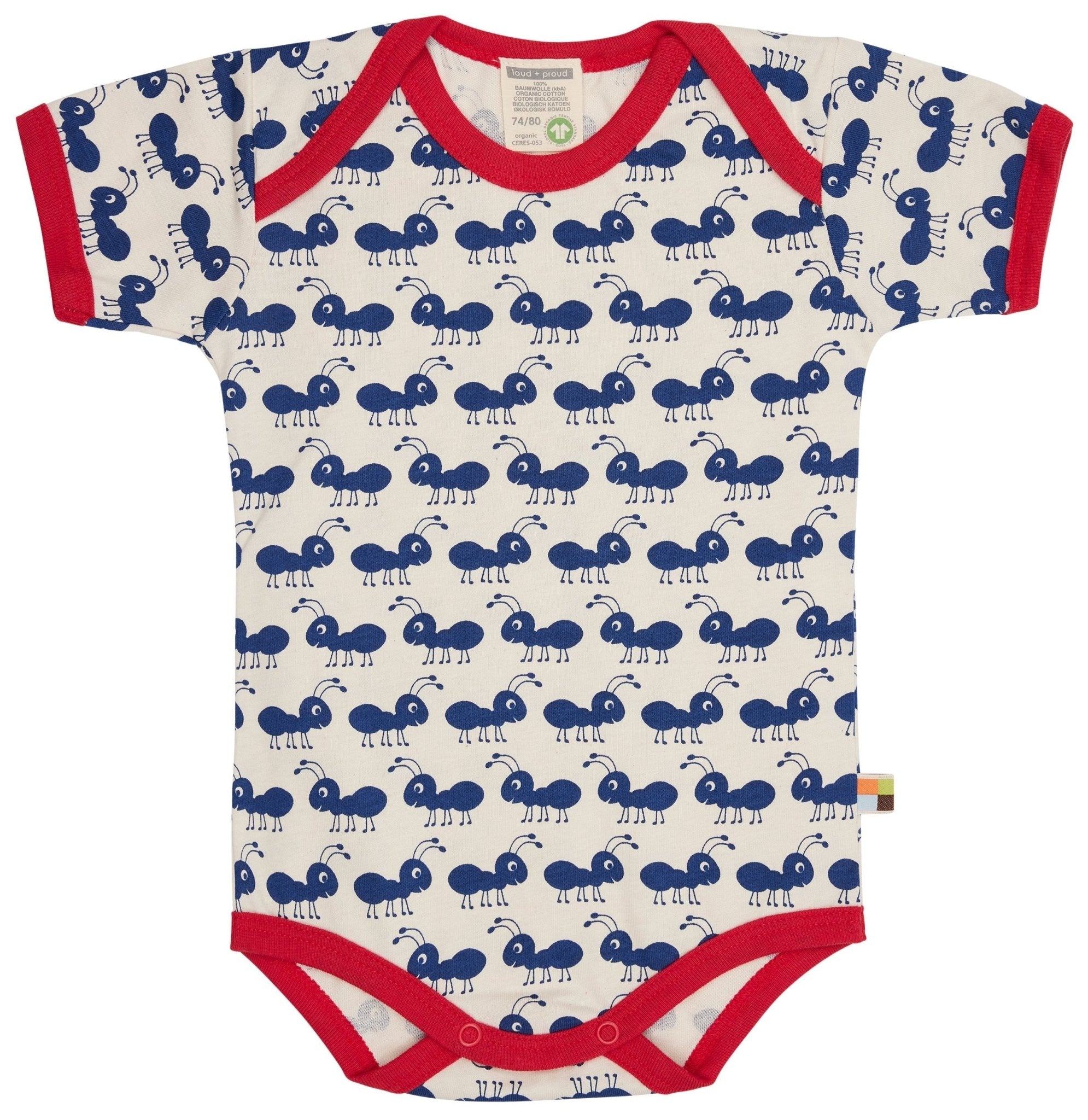 loud-proud-classics-body-ameisen-kurzarmbody-grape-62-68-bio image 3