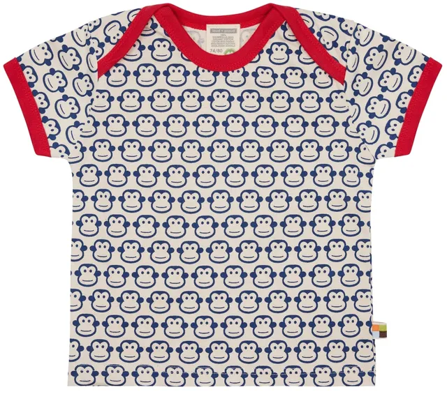 loud-proud-classics-t-shirt-affen-ultramarine-98-104 image 1