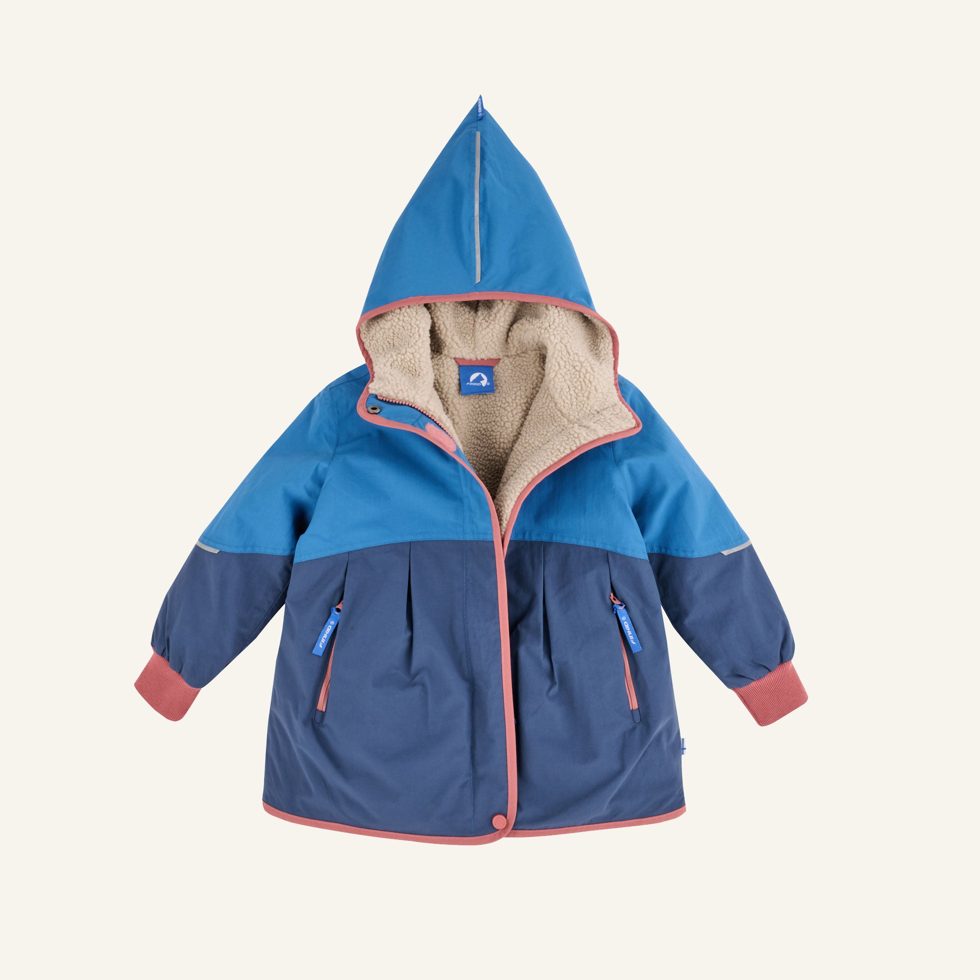 finkid-husky-aina-mukka-m-dchen-winterjacke-deep-water-teddy image 5