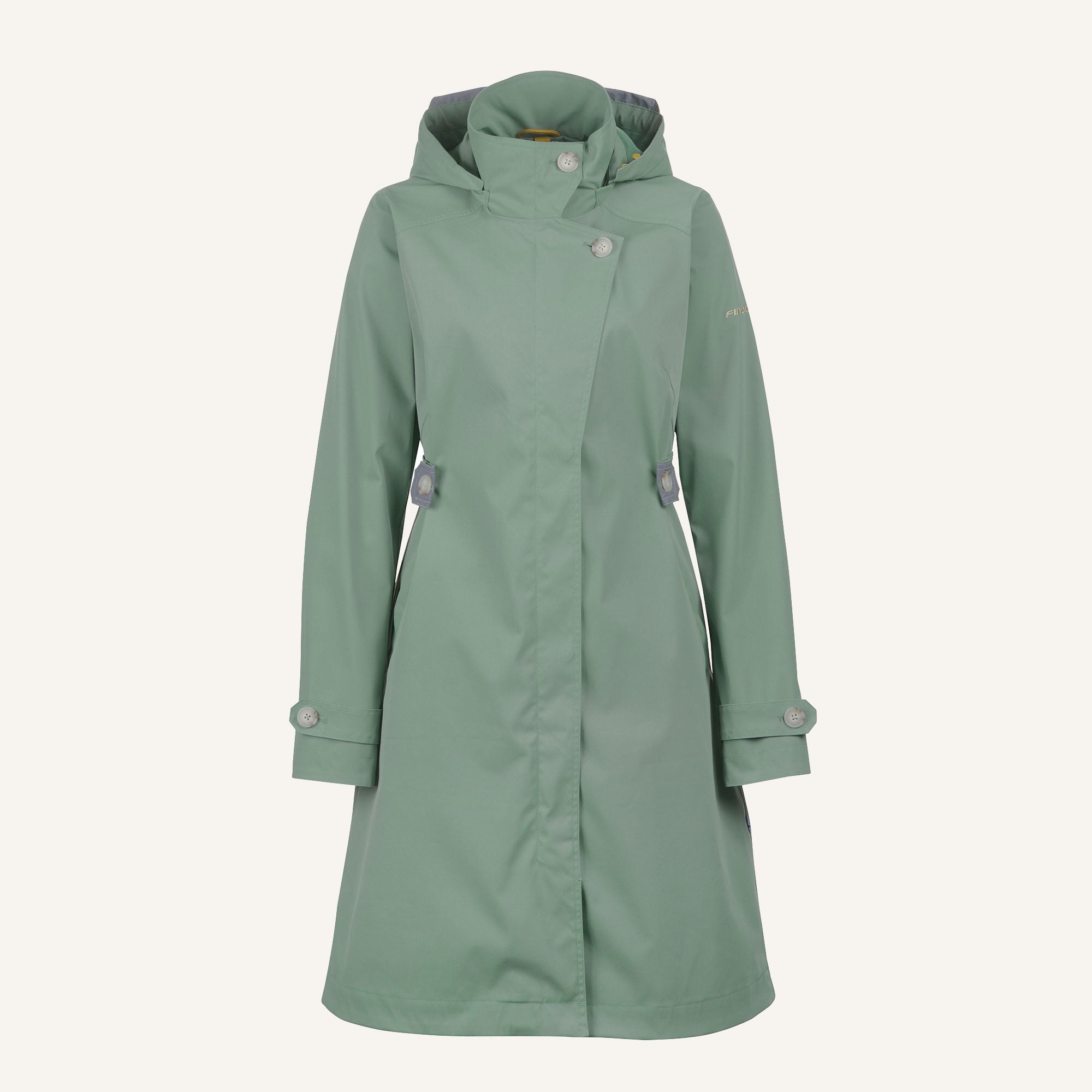 finkid-husky-takki-trenchcoat-green-bay-38-10000mm image 2