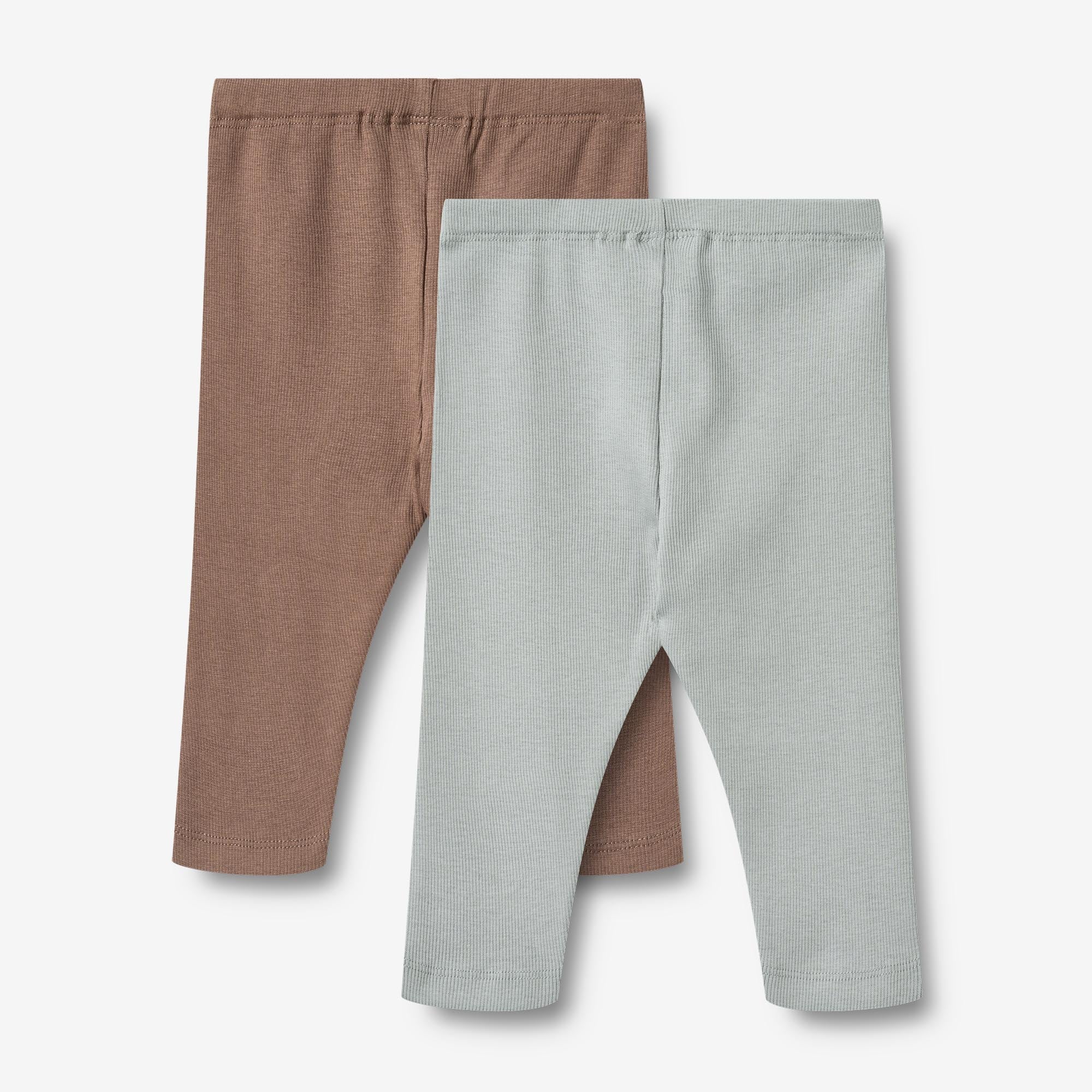wheat-jules-leggings-soft-rain-brown-bio-baumwolle-2er-pack image 2