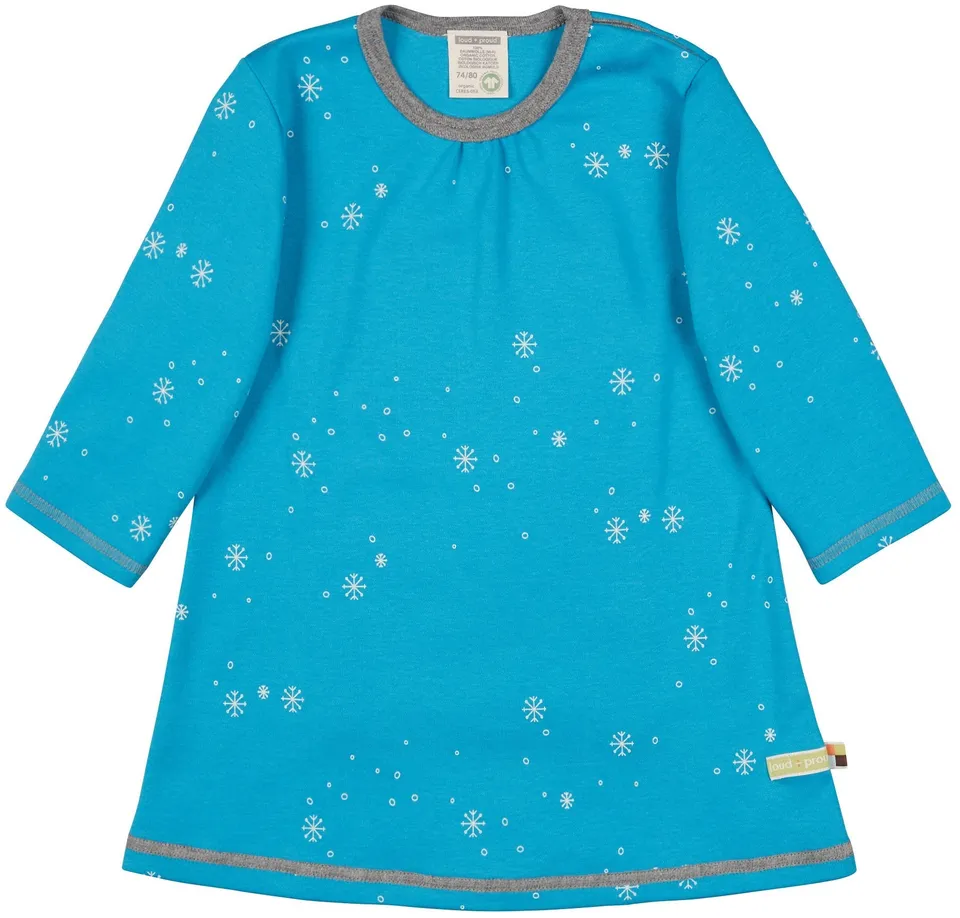 loud-proud-classics-kleid-druck-m-dchen-interlock-aqua image 1