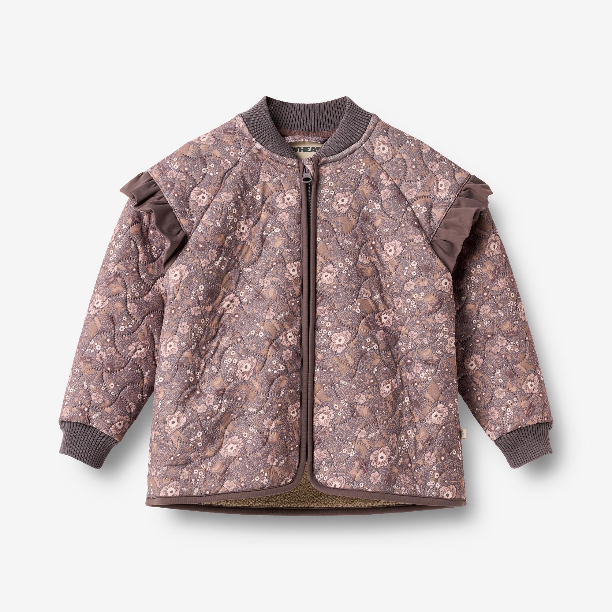 wheat-ellas-thermojacke-purple-stone-flowers image 1