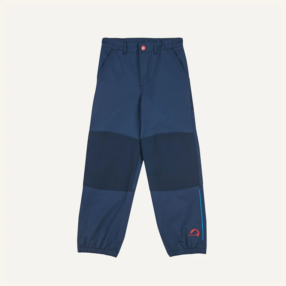 finkid-husky-hirvi-outdoorhose-navy-110-120-wetterfest image 1