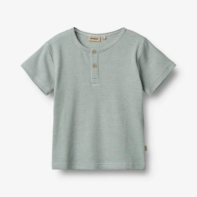 wheat-lumi-t-shirt-stormy-sea-stripe-bio-kurzarm image 1